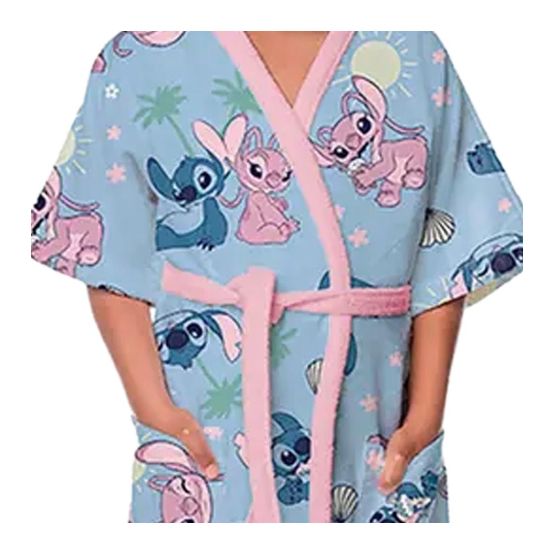 Roupão Lepper De Banho Infantil 073828 Stitch