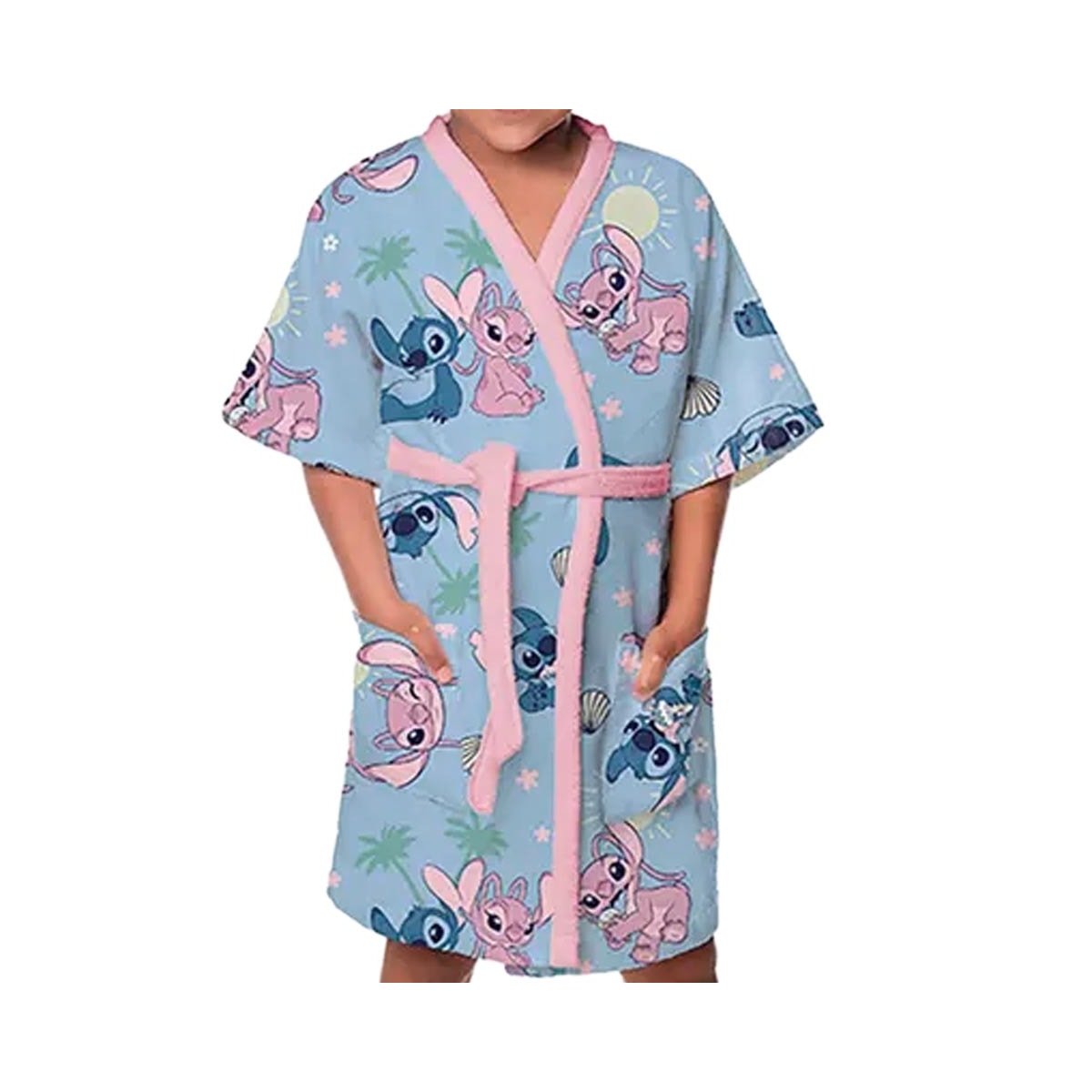 Roupão Lepper De Banho Infantil 073828 Stitch Roupão Lepper De Banho Infantil 073828 Stitch