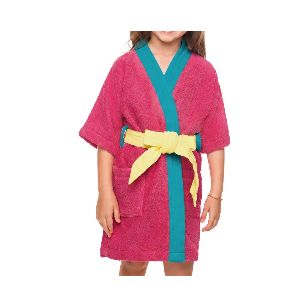 Roupao Lepper Infantil Felpudo Quimono Colorê Rosa Roupao Lepper Infantil Felpudo Quimono Colorê Rosa