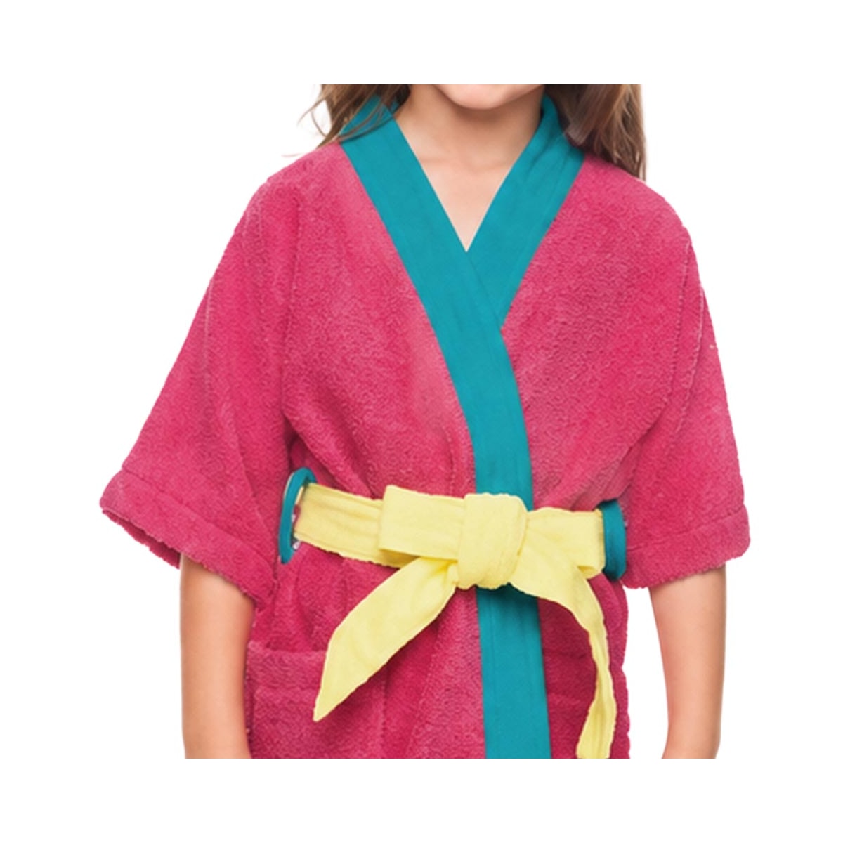 Roupao Lepper Infantil Felpudo Quimono Colorê Rosa Roupao Lepper Infantil Felpudo Quimono Colorê Rosa