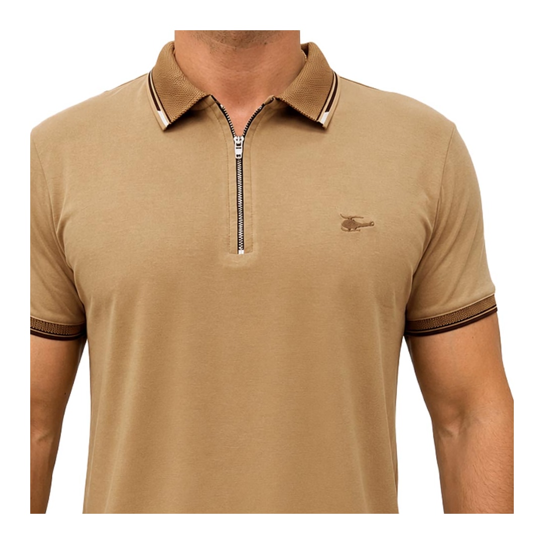 Sallo Camisa Polo Sem Bolso 0015 Amber