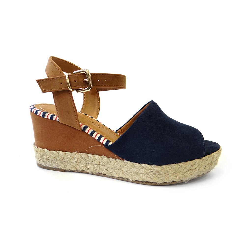 sandalia bebece azul