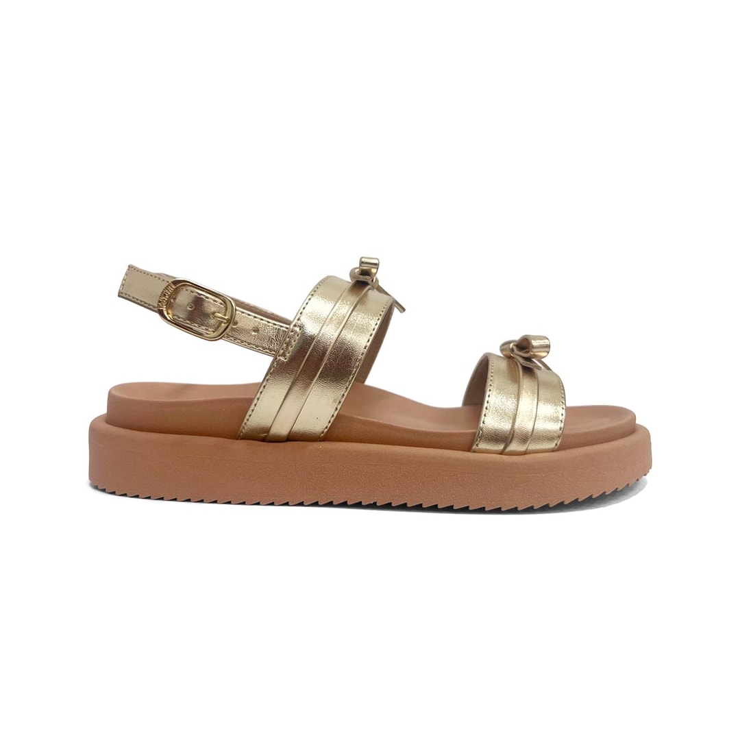 Sandália Anacapri Papete Birken C 30741 0006 Ouro Claro