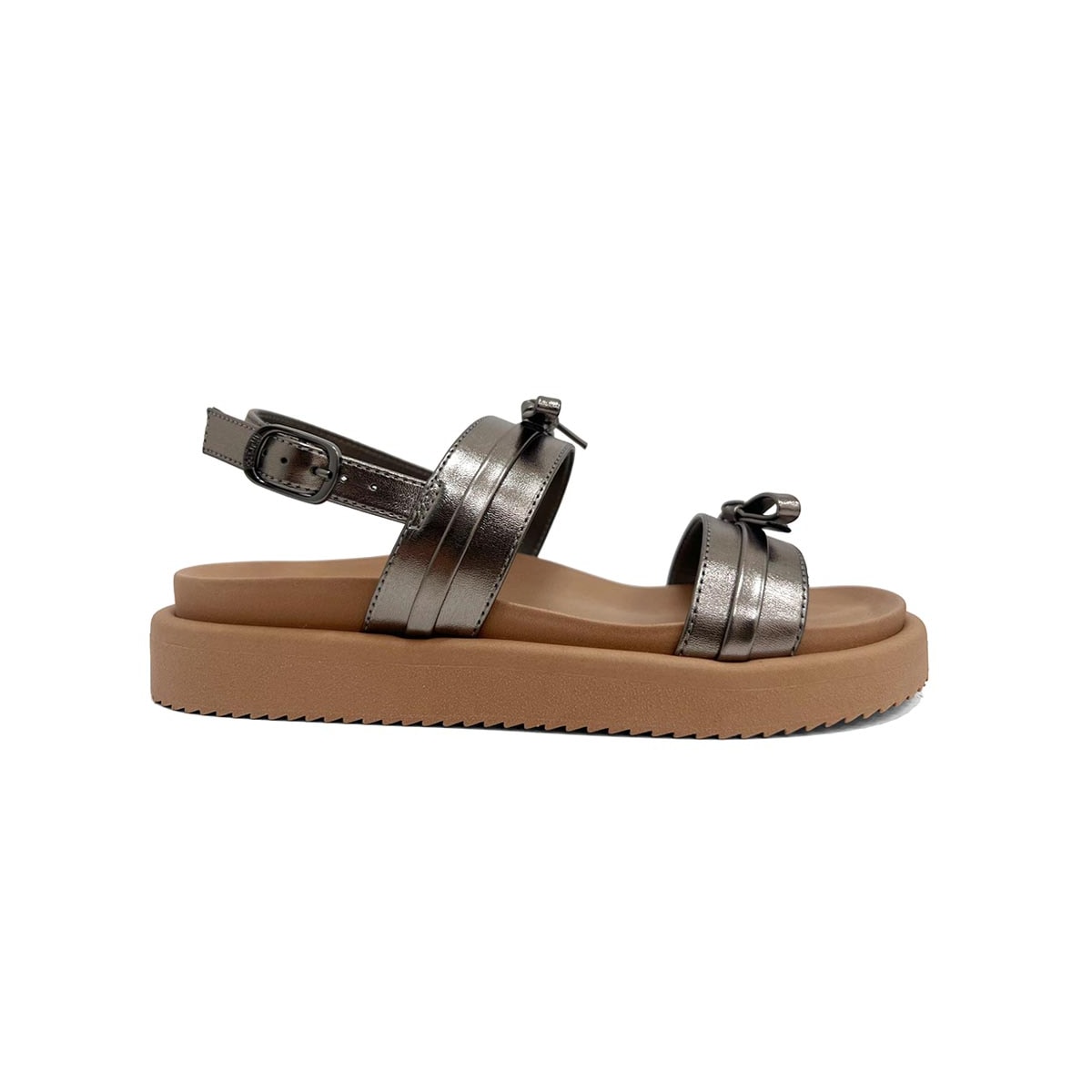 Sandália Anacapri Papete Birken C 30741 0006 Prata Velho Sandália Anacapri Papete Birken C 30741 0006 Prata Velho