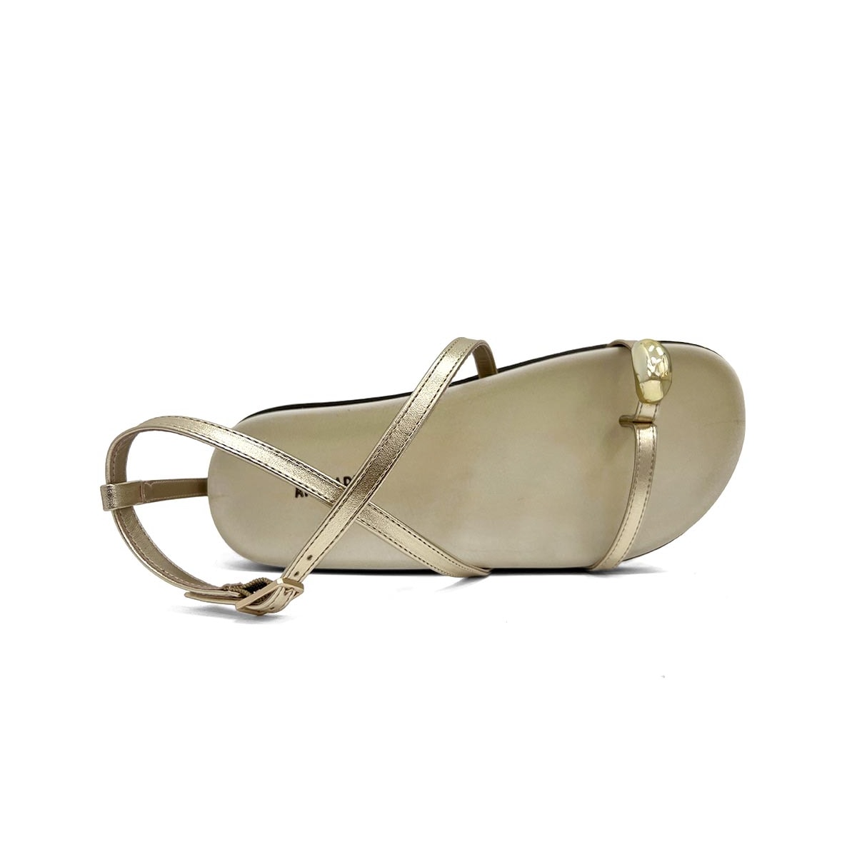 Sandália Anacapri Papete Birken C30638 0088 Metal Capri