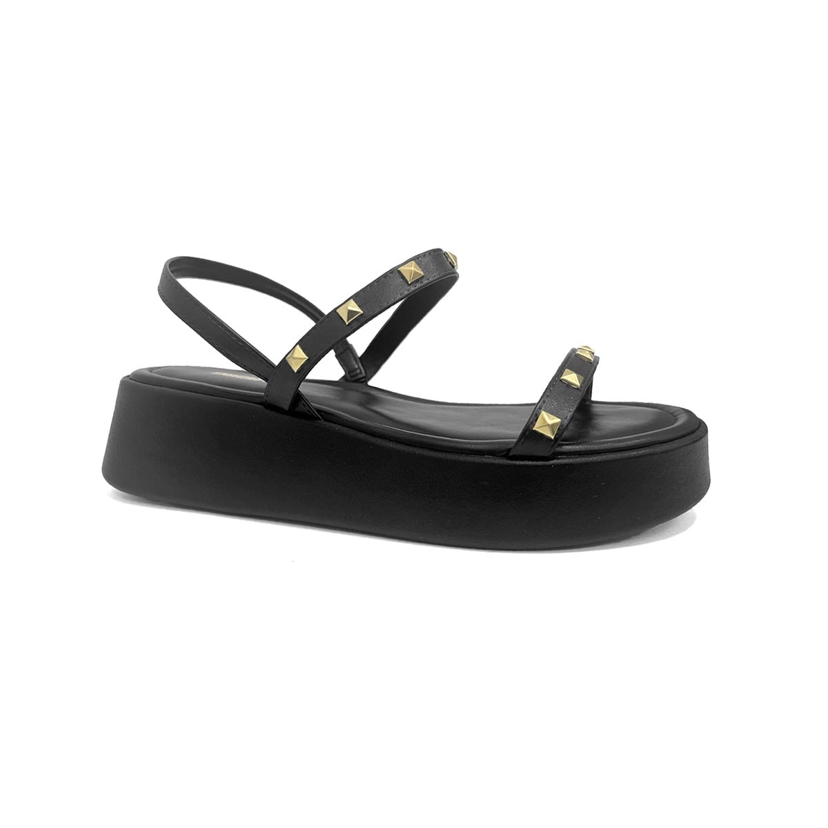 Sandália Anacapri Papete Flat Plataforma 30696 0001 Preto Sandália Anacapri Papete Flat Plataforma 30696 0001 Preto