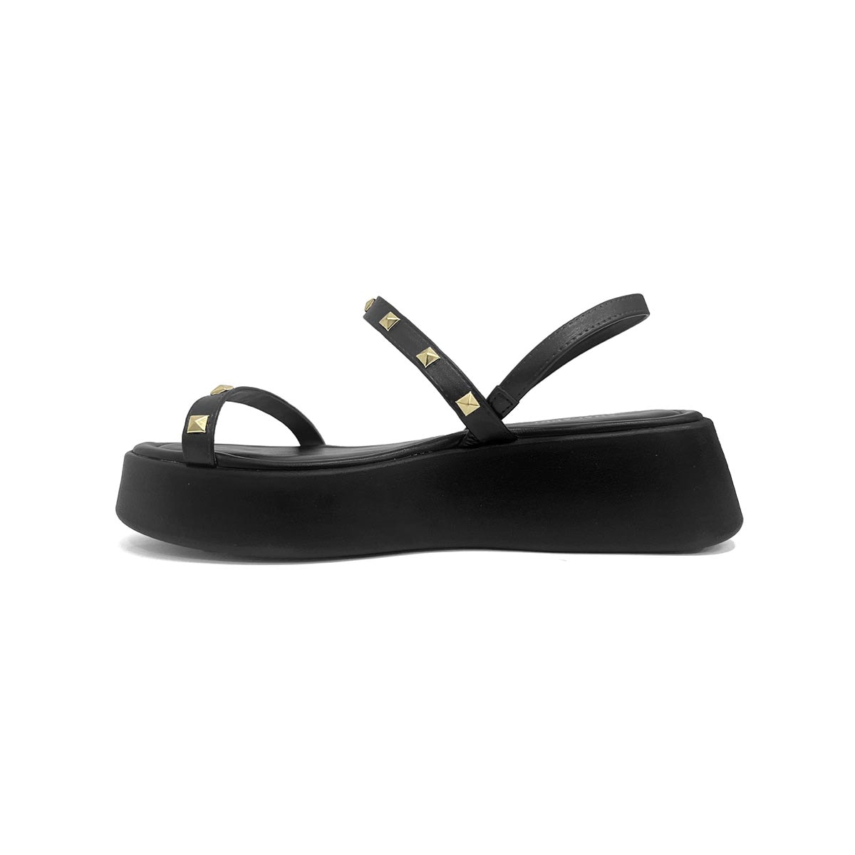 Sandália Anacapri Papete Flat Plataforma 30696 0001 Preto Sandália Anacapri Papete Flat Plataforma 30696 0001 Preto