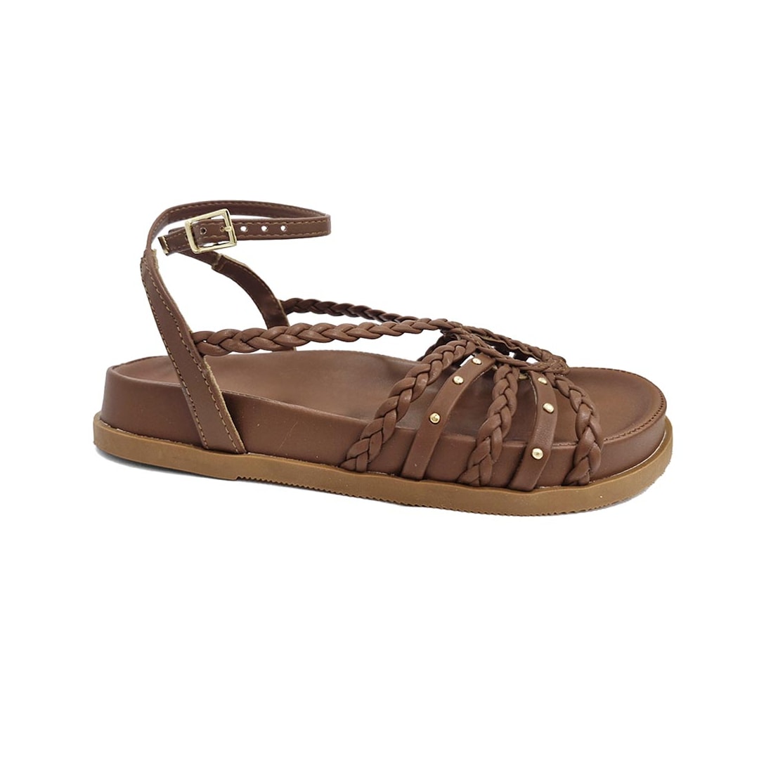 Sandália Anacapri Papete Flatform C30378 0031 Caramelo Sandália Anacapri Papete Flatform C30378 0031 Caramelo