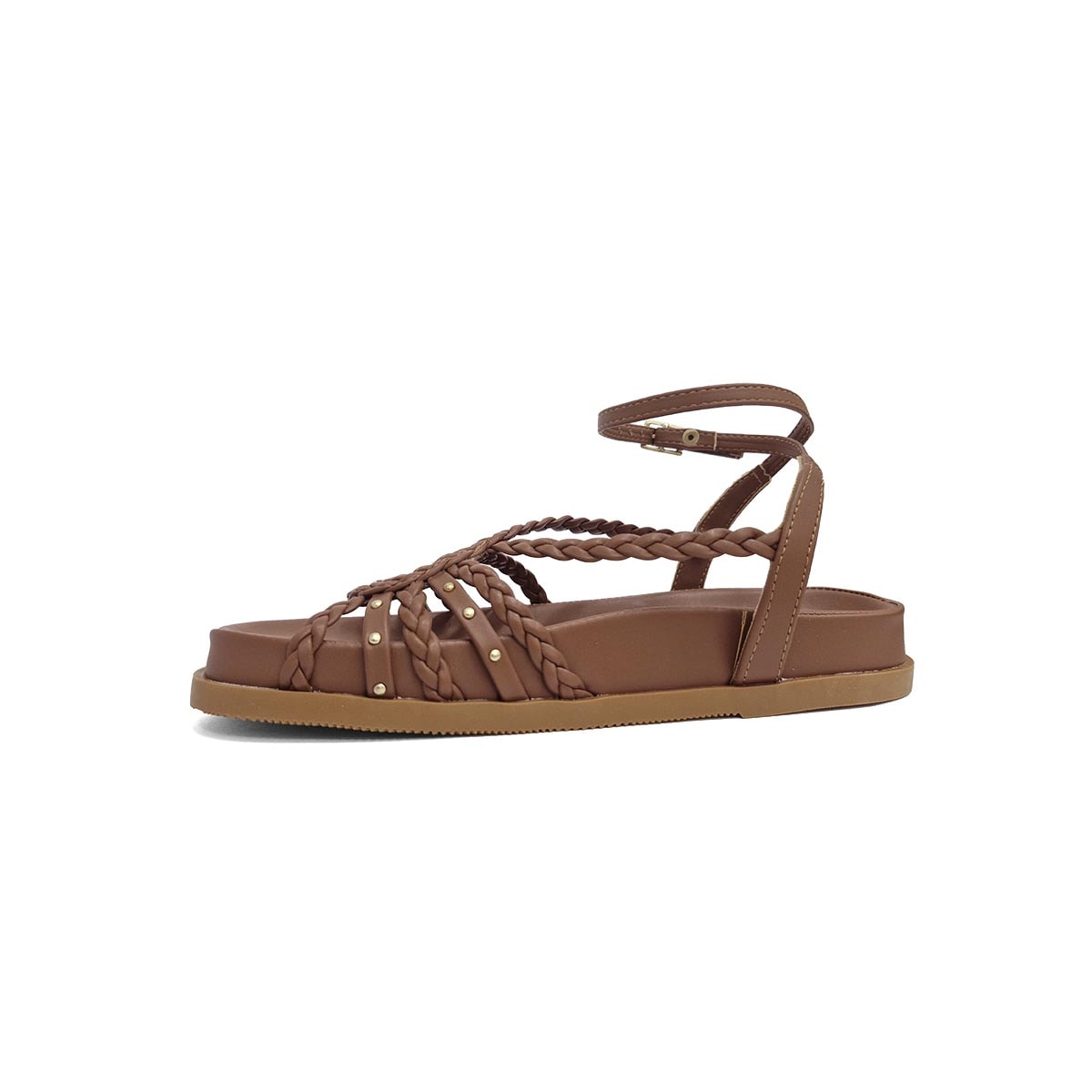 Sandália Anacapri Papete Flatform C30378 0031 Caramelo Sandália Anacapri Papete Flatform C30378 0031 Caramelo