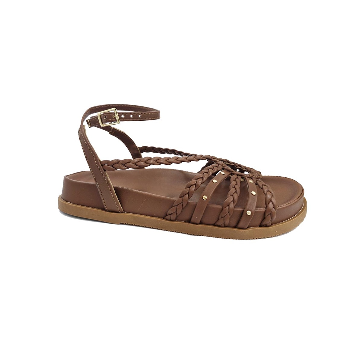 Sandália Anacapri Papete Flatform C30378 0031 Caramelo Sandália Anacapri Papete Flatform C30378 0031 Caramelo