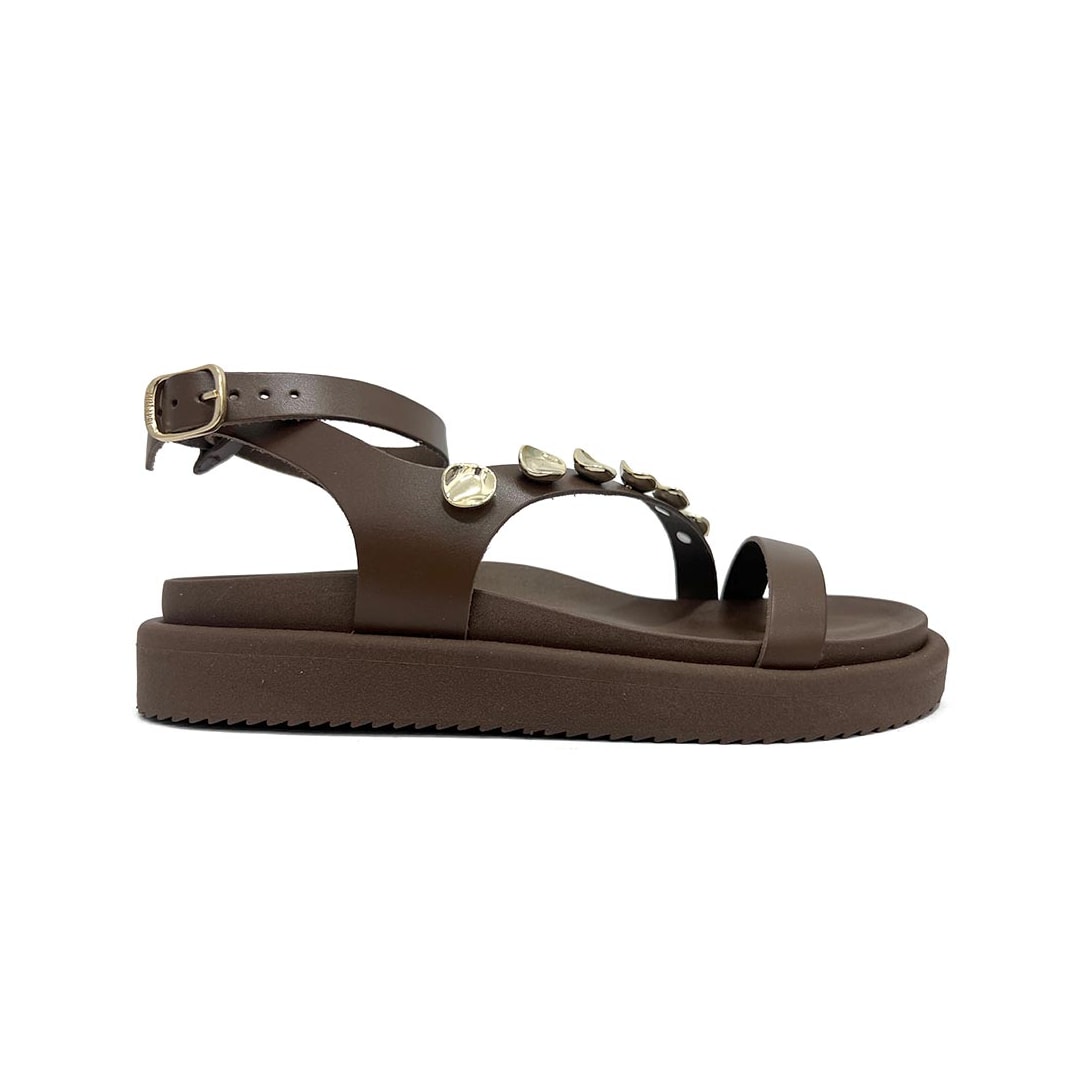 Sandália Anacapri Papete Flatform C30380 Marrom Sandália Anacapri Papete Flatform C30380 Marrom
