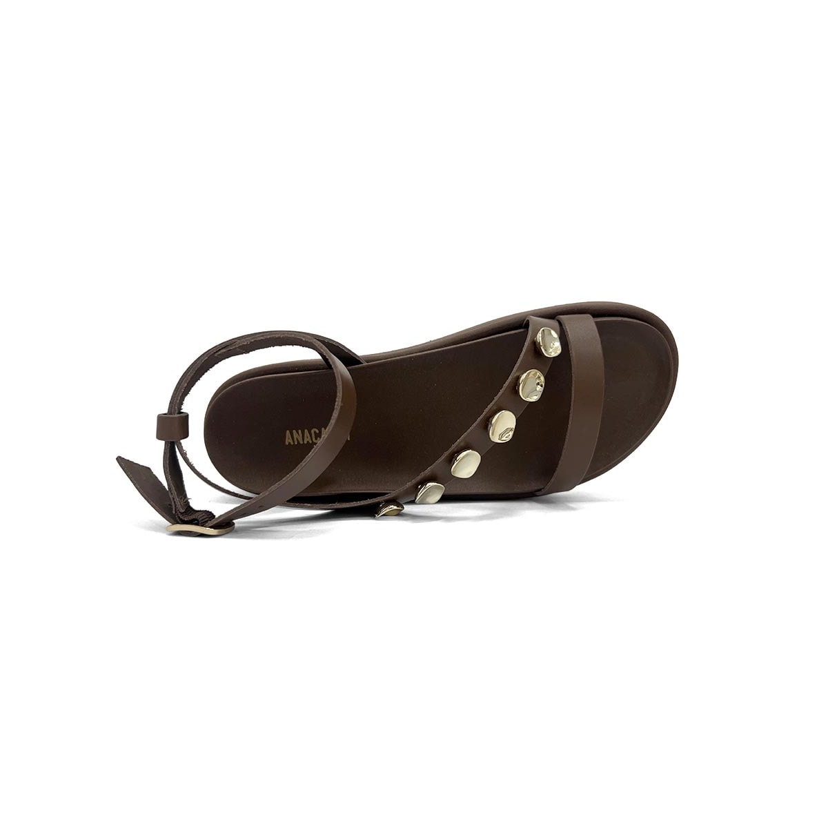 Sandália Anacapri Papete Flatform C30380 Marrom Sandália Anacapri Papete Flatform C30380 Marrom
