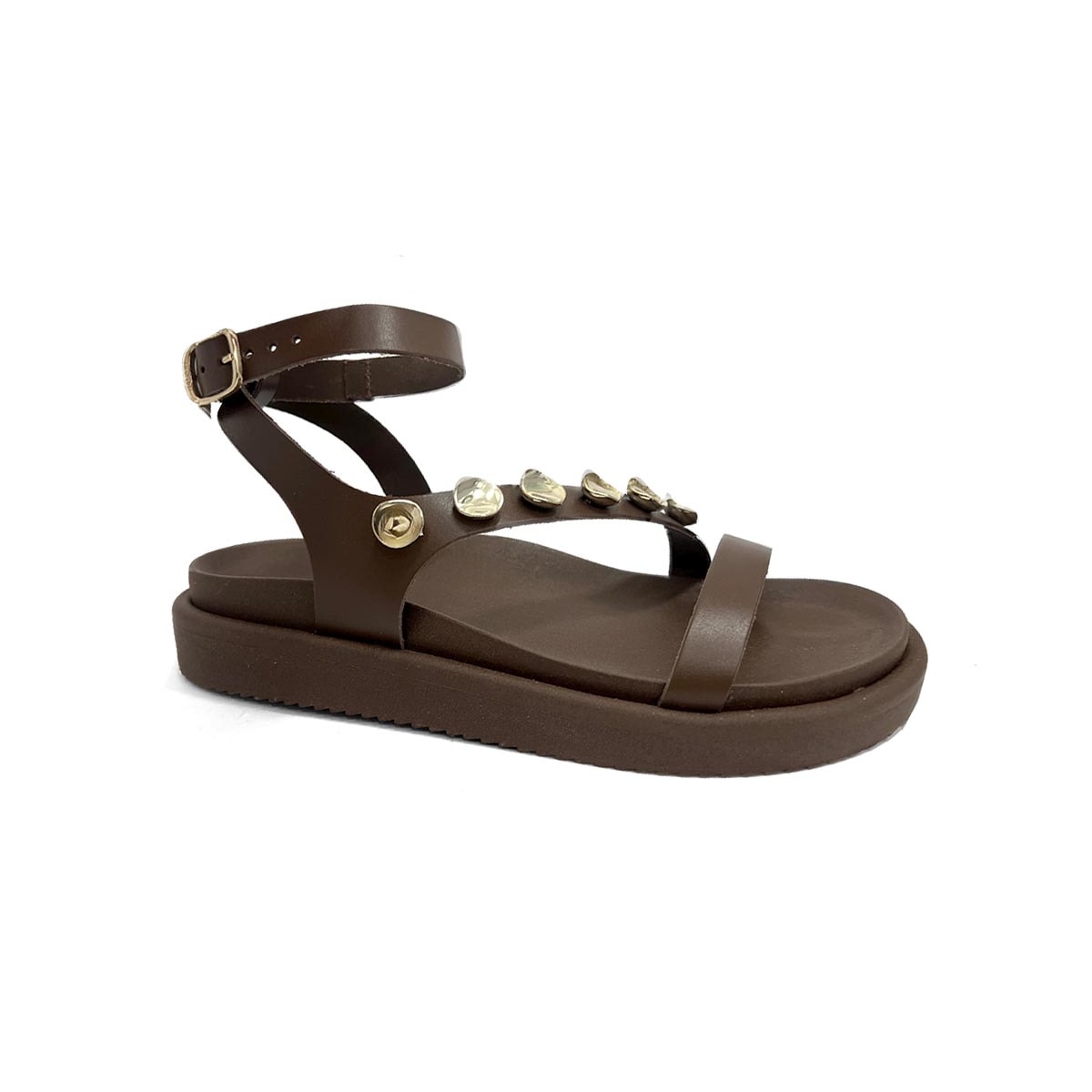 Sandália Anacapri Papete Flatform C30380 Marrom Sandália Anacapri Papete Flatform C30380 Marrom