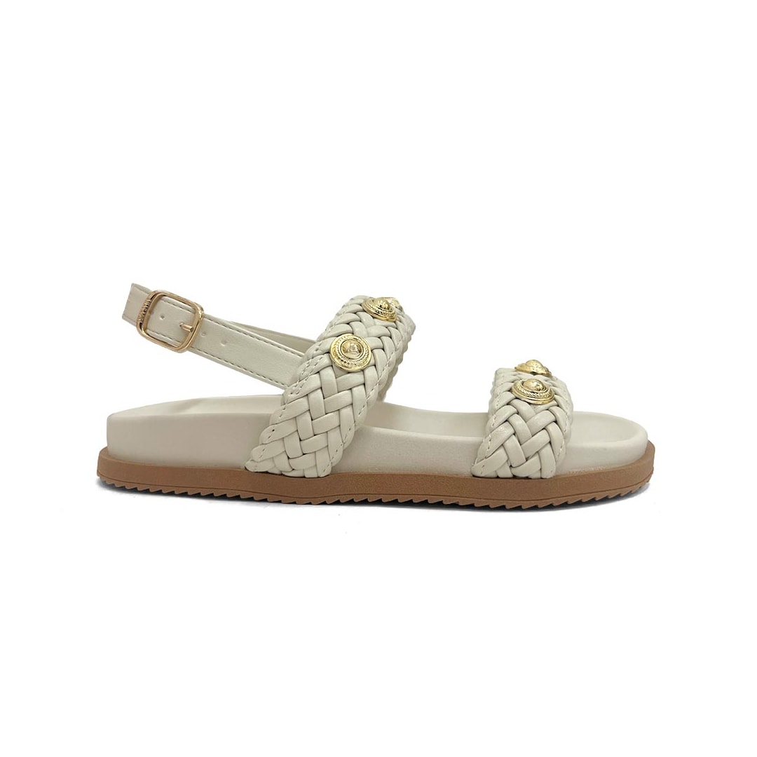 Sandália Anacapri Papete Flatform C30638 New White