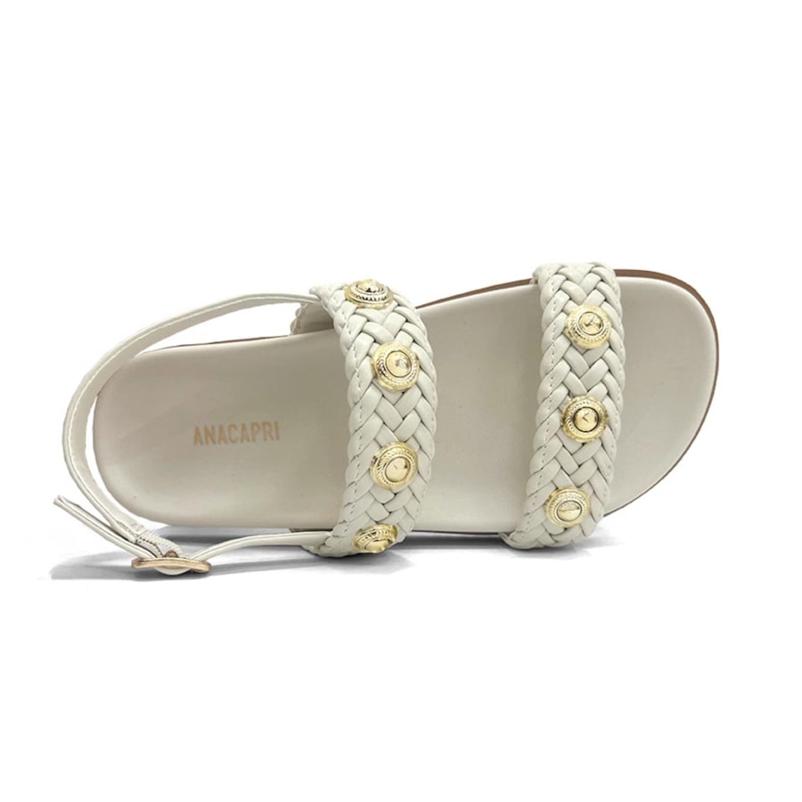 Sandália Anacapri Papete Flatform C30638 New White Sandália Anacapri Papete Flatform C30638 New White