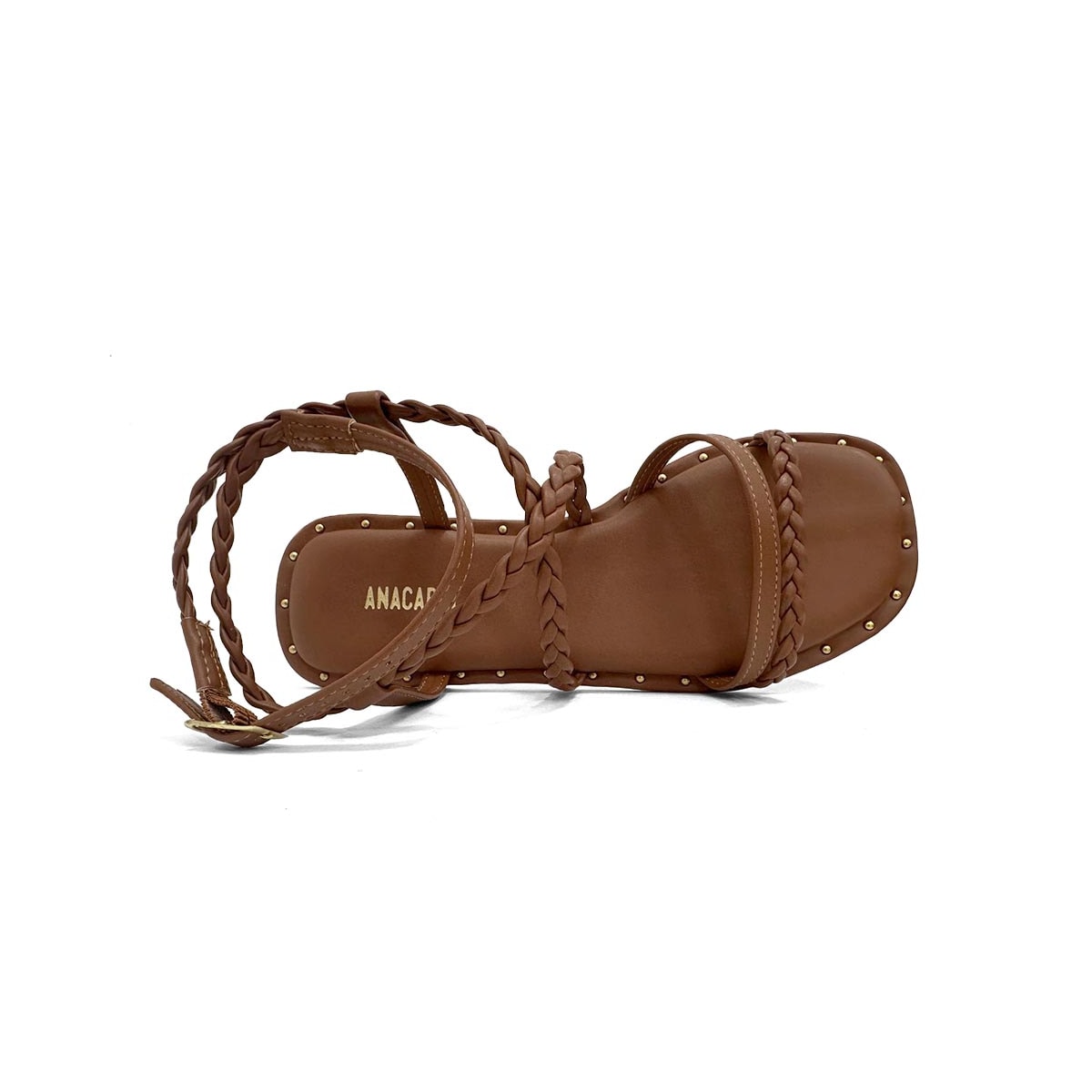 Sandália Anacapri Rasteira C30693 0003 Caramelo