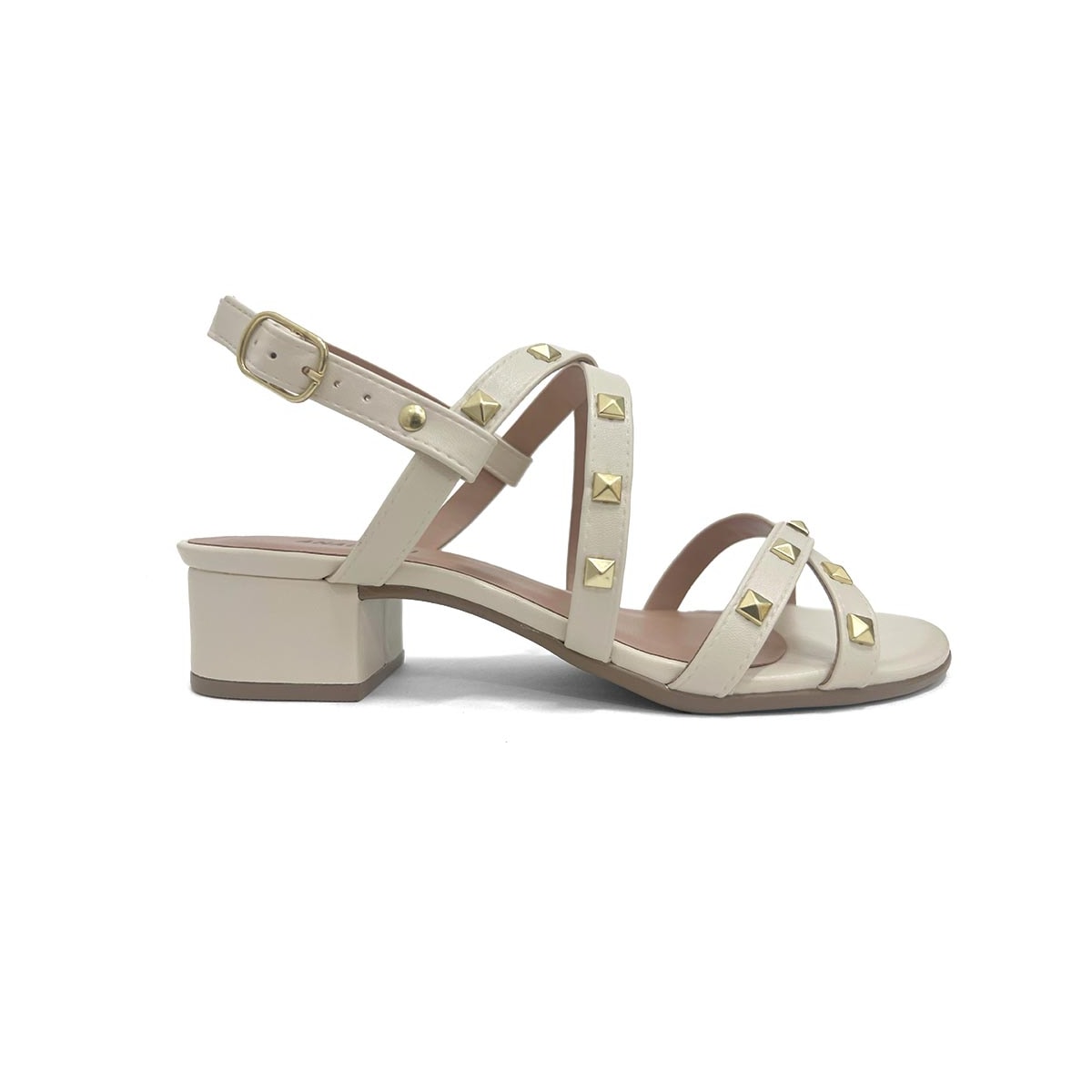 Sandália Anacapri Salto Bloco 30695 0001 Neve Sandália Anacapri Salto Bloco 30695 0001 Neve