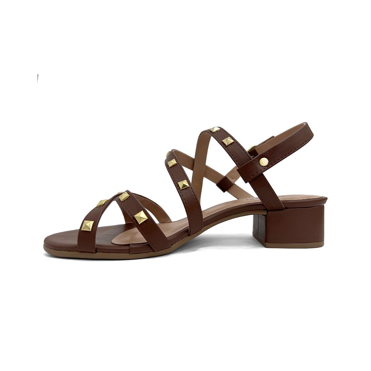 Sandália Anacapri Salto Bloco 30695 0001 Terra Sandália Anacapri Salto Bloco 30695 0001 Terra