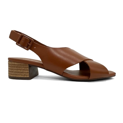 Detalhe - Sandália Anacapri Salto Bloco C30489 0054 Macchiato