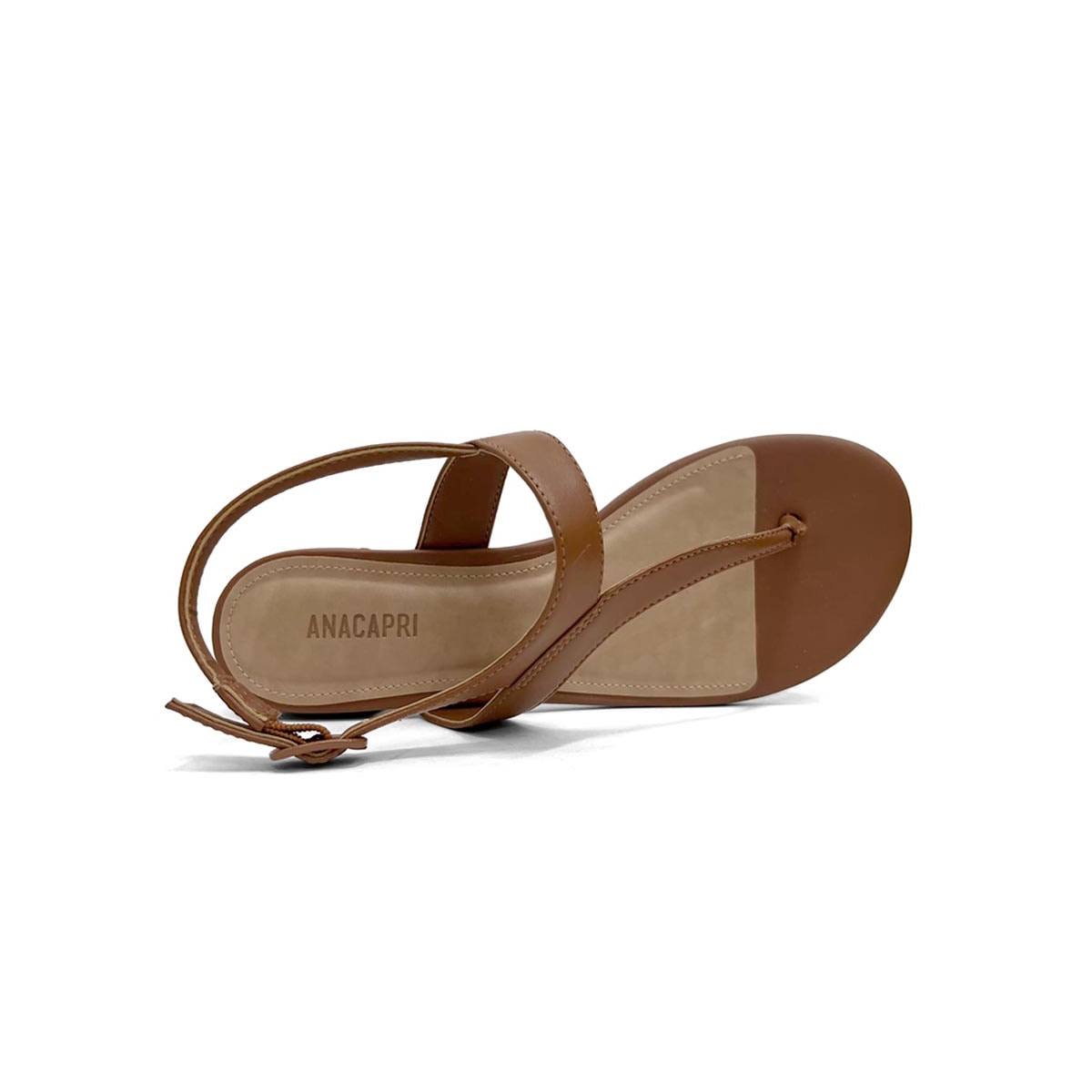 Sandália Anacapri Salto Bloco C30688 0029 Cuoio Sandália Anacapri Salto Bloco C30688 0029 Cuoio