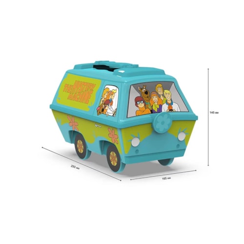 Sandalia Baby Scooby Doo Mystery Grendene 22458 Azul/Amarelo