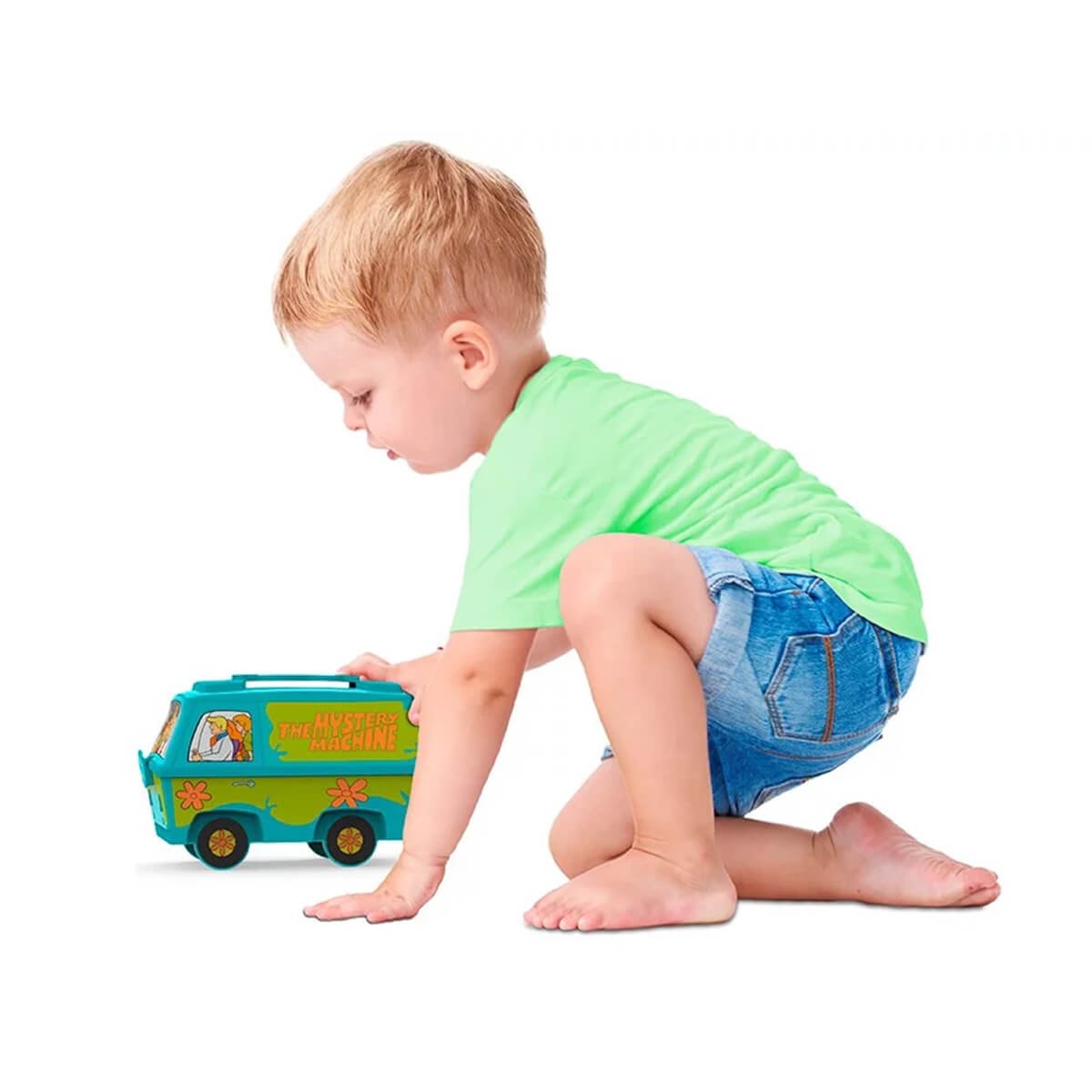 Sandália Baby Scooby Doo Mystery Grendene 22458 Azul/Amarelo Sandália Baby Scooby Doo Mystery Grendene 22458 Azul/Amarelo