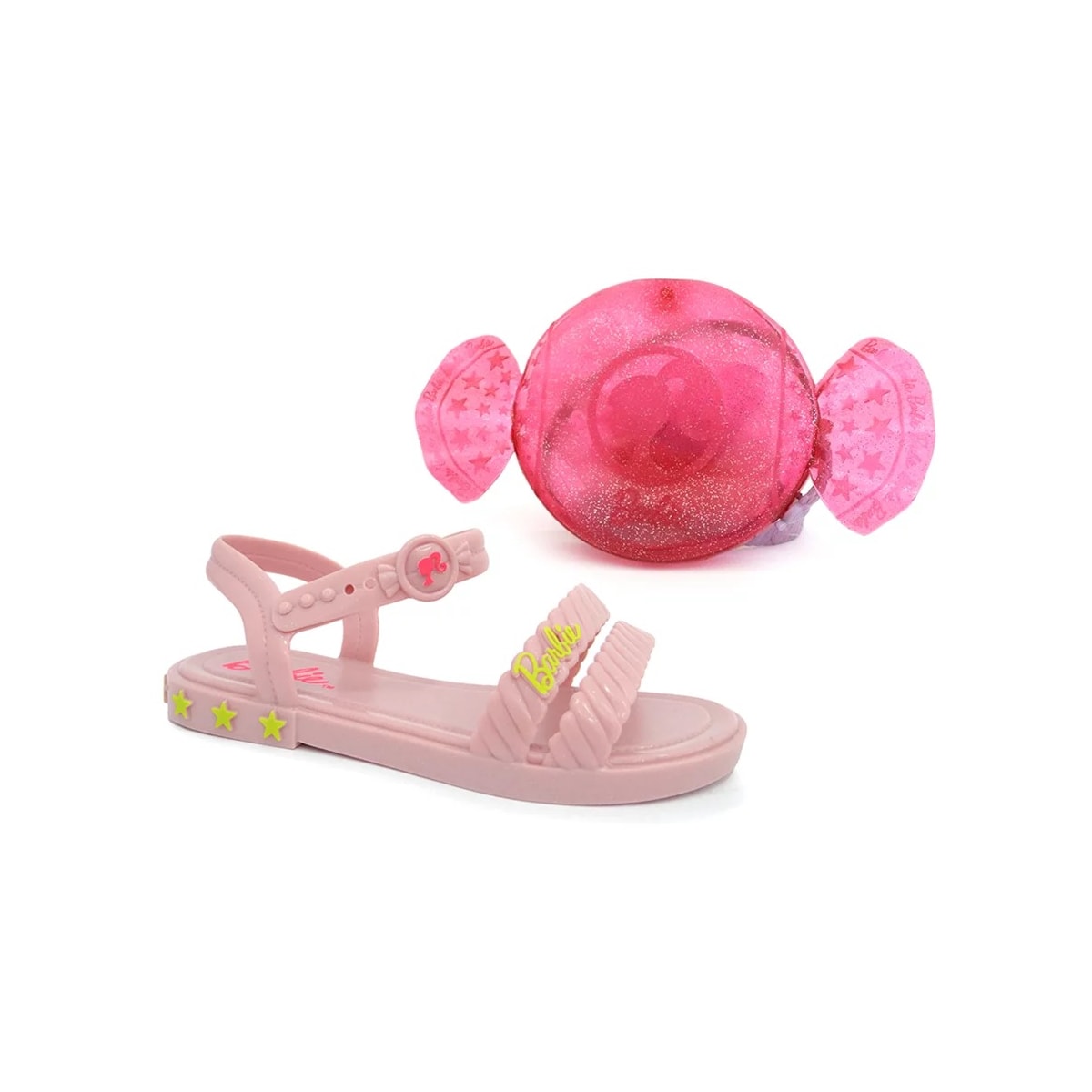 Sandália Barbie Candy Bag Menina Grendene 22492 Rosa Claro Sandália Barbie Candy Bag Menina Grendene 22492 Rosa Claro