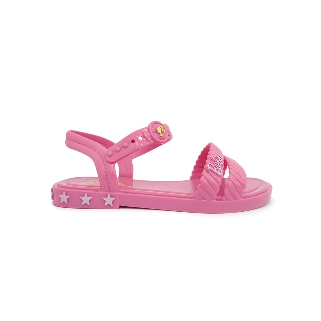 Sandália Barbie Candy Bag Menina Grendene 22492 Rosa Medio