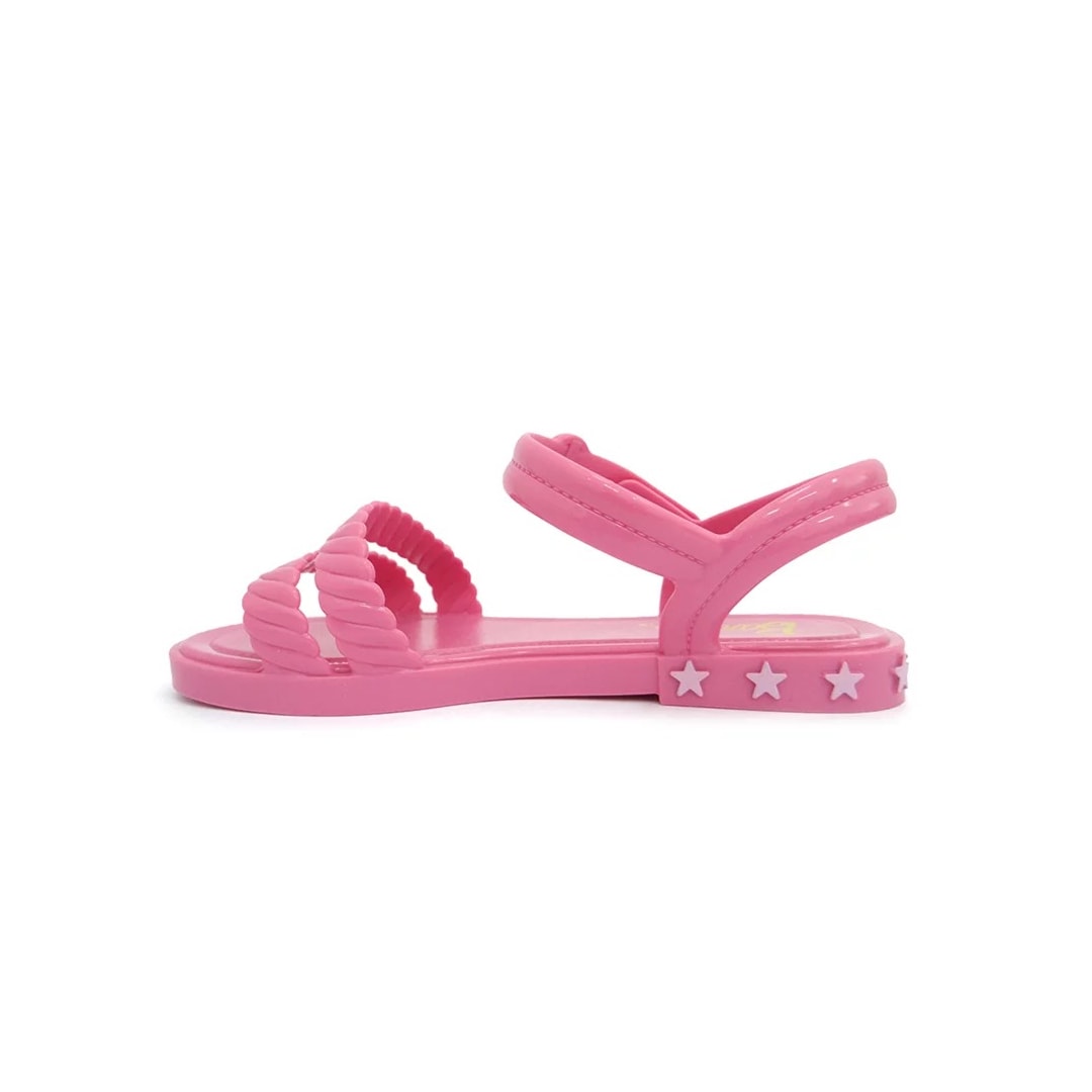 Sandália Barbie Candy Bag Menina Grendene 22492 Rosa Medio