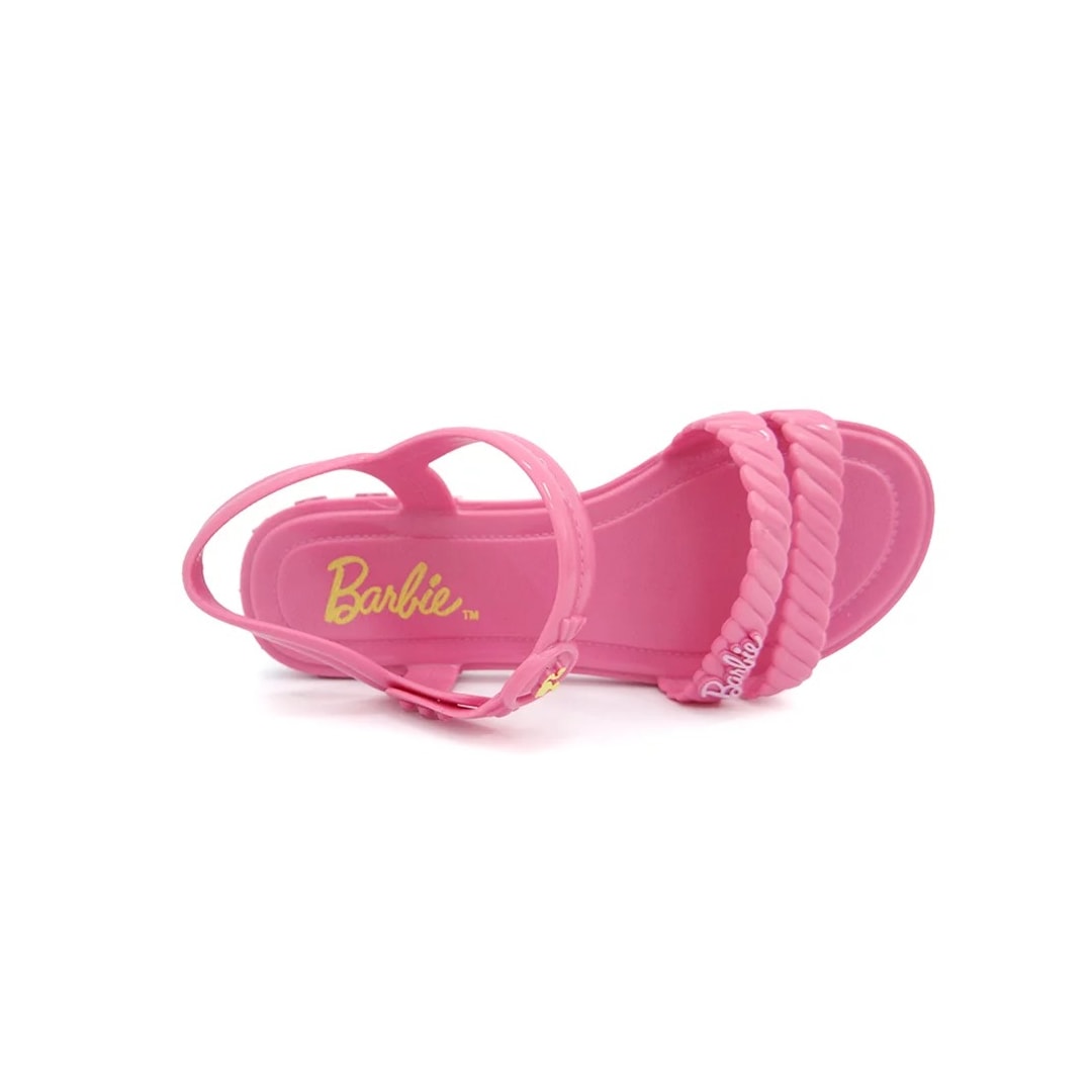 Sandália Barbie Candy Bag Menina Grendene 22492 Rosa Medio