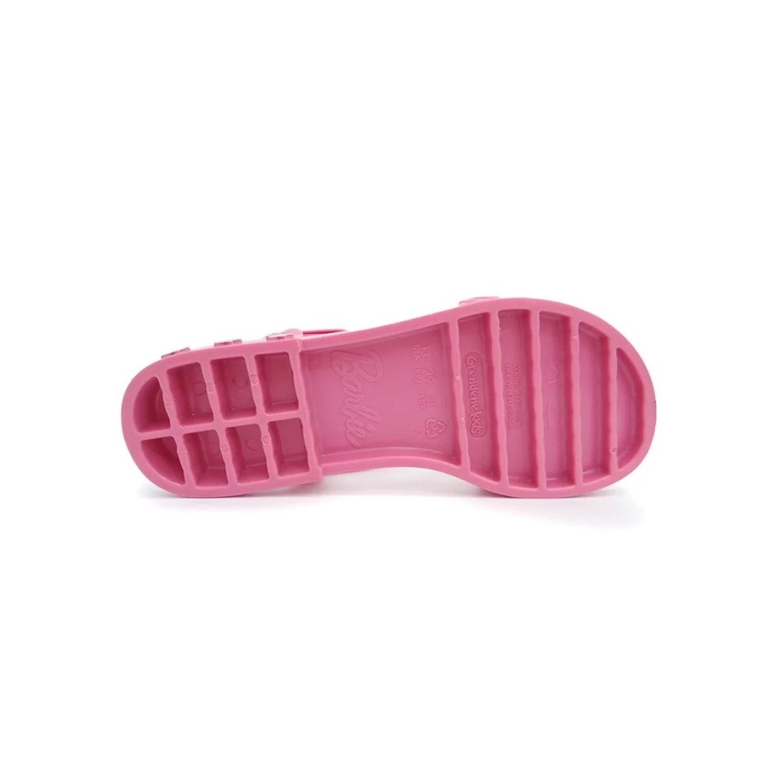 Sandália Barbie Candy Bag Menina Grendene 22492 Rosa Medio