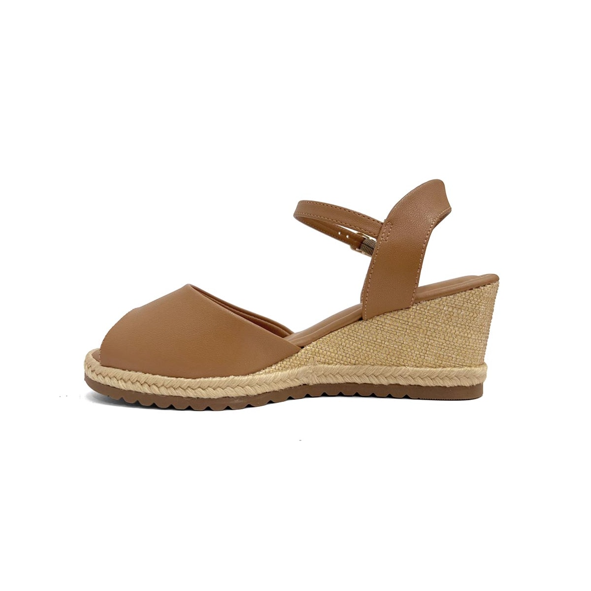 Sandália Bebecê Feminina Anabela T5828-181 Mocha Sandália Bebecê Feminina Anabela T5828-181 Mocha