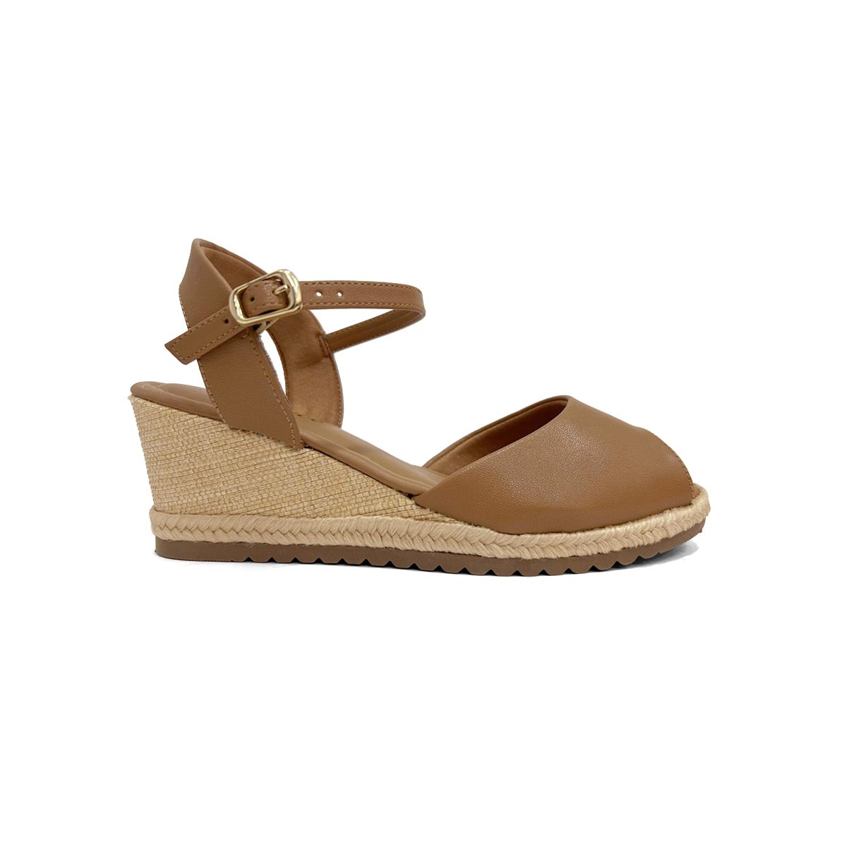 Sandália Bebecê Feminina Anabela T5828-181 Mocha Sandália Bebecê Feminina Anabela T5828-181 Mocha