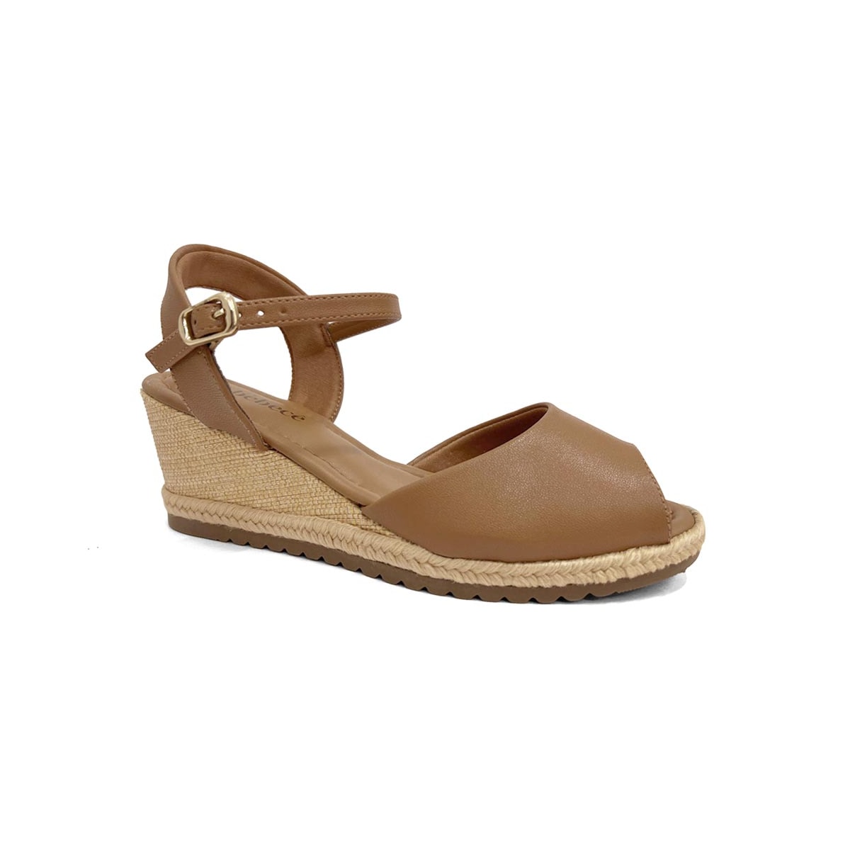 Sandália Bebecê Feminina Anabela T5828-181 Mocha Sandália Bebecê Feminina Anabela T5828-181 Mocha