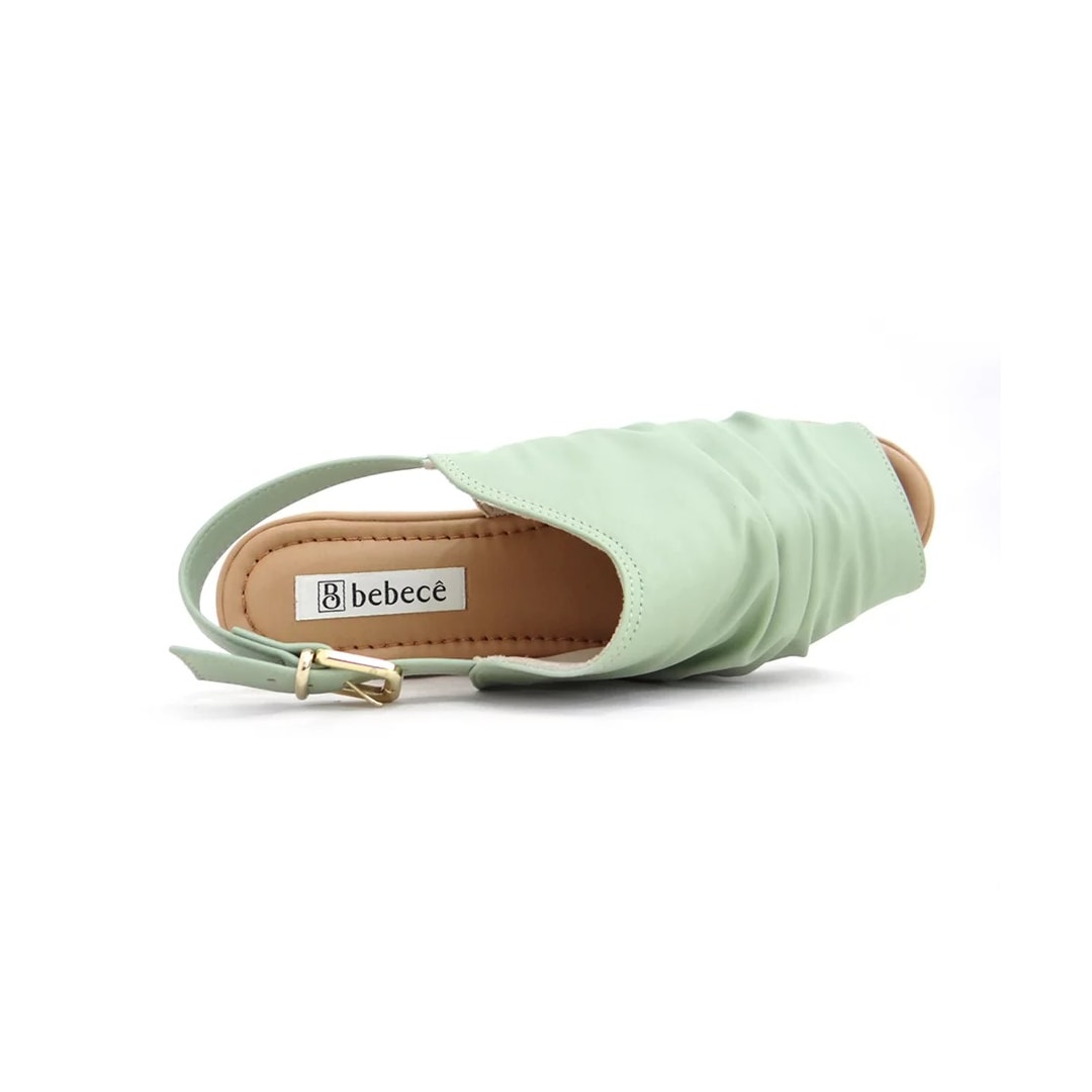 Sandália Bebece Flatform Feminina T1521-142 Menta