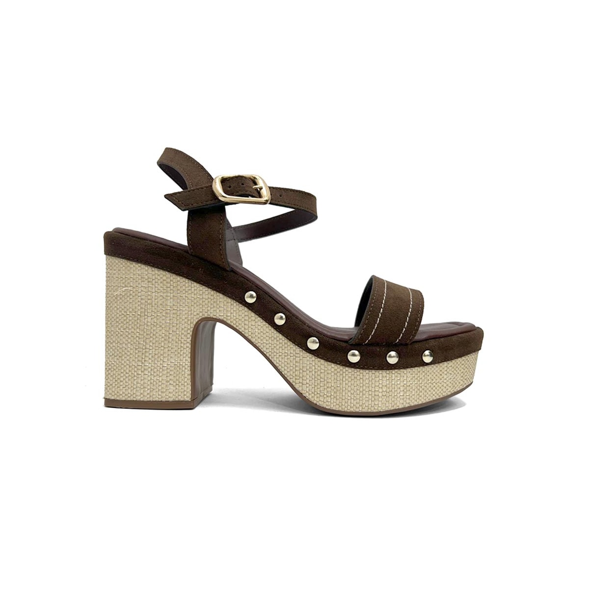 Sandália Bebecê Plataforma T5110-131 Chocolate Sandália Bebecê Plataforma T5110-131 Chocolate