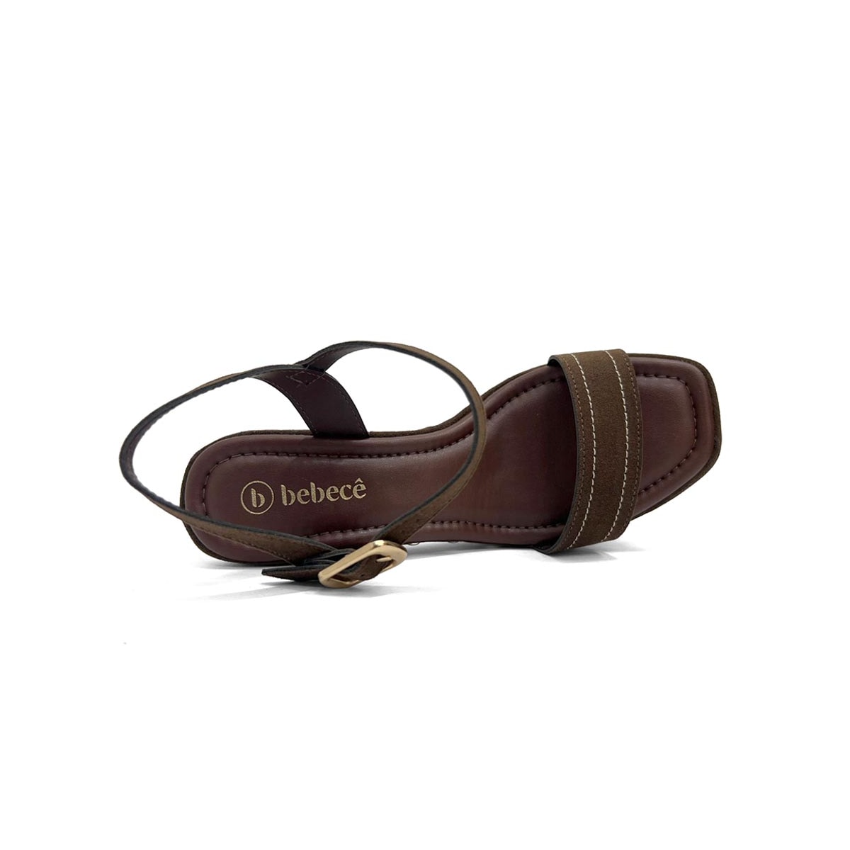 Sandália Bebecê Plataforma T5110-131 Chocolate Sandália Bebecê Plataforma T5110-131 Chocolate