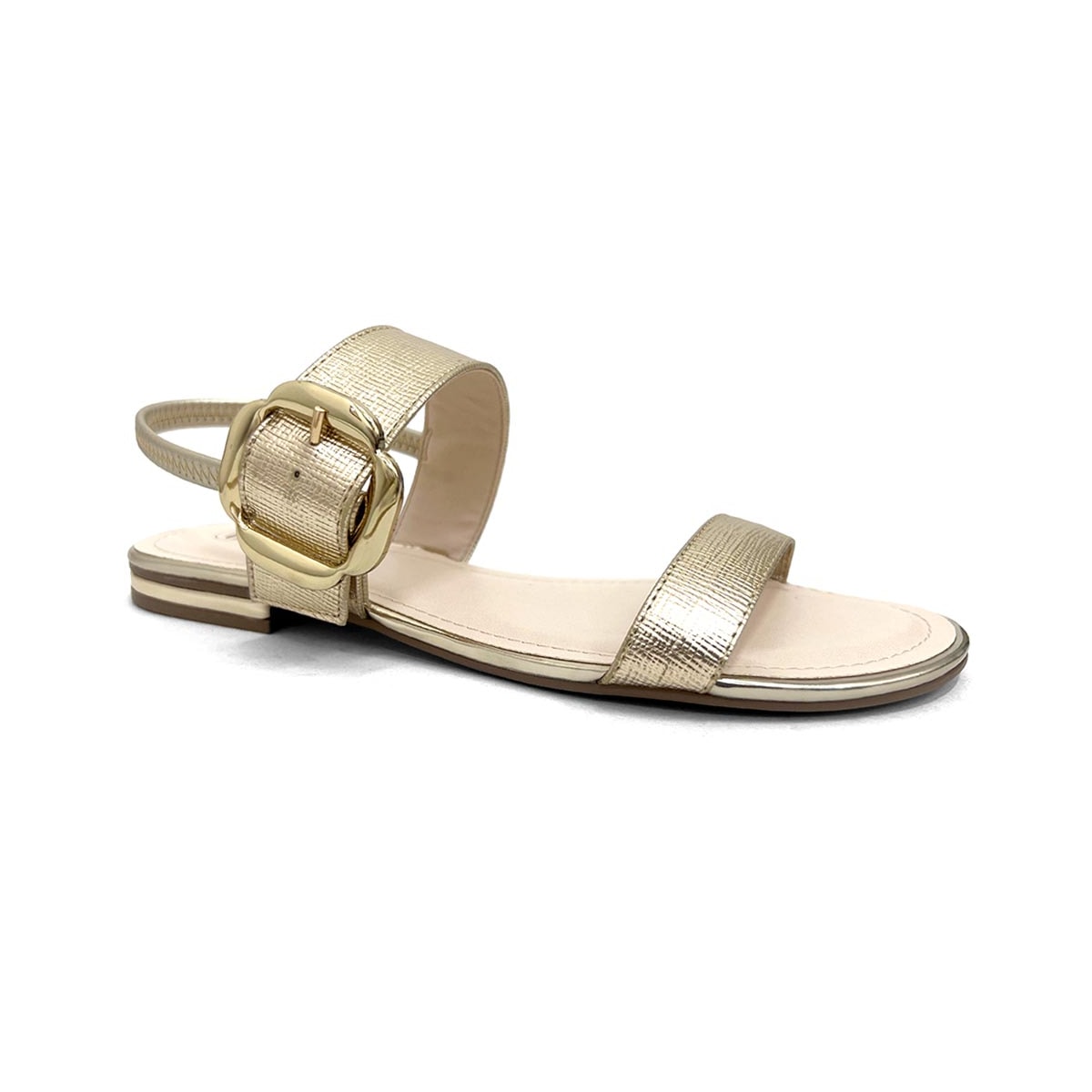 Sandália Bebecê Rasteira T1028-472 Dourado Sandália Bebecê Rasteira T1028-472 Dourado