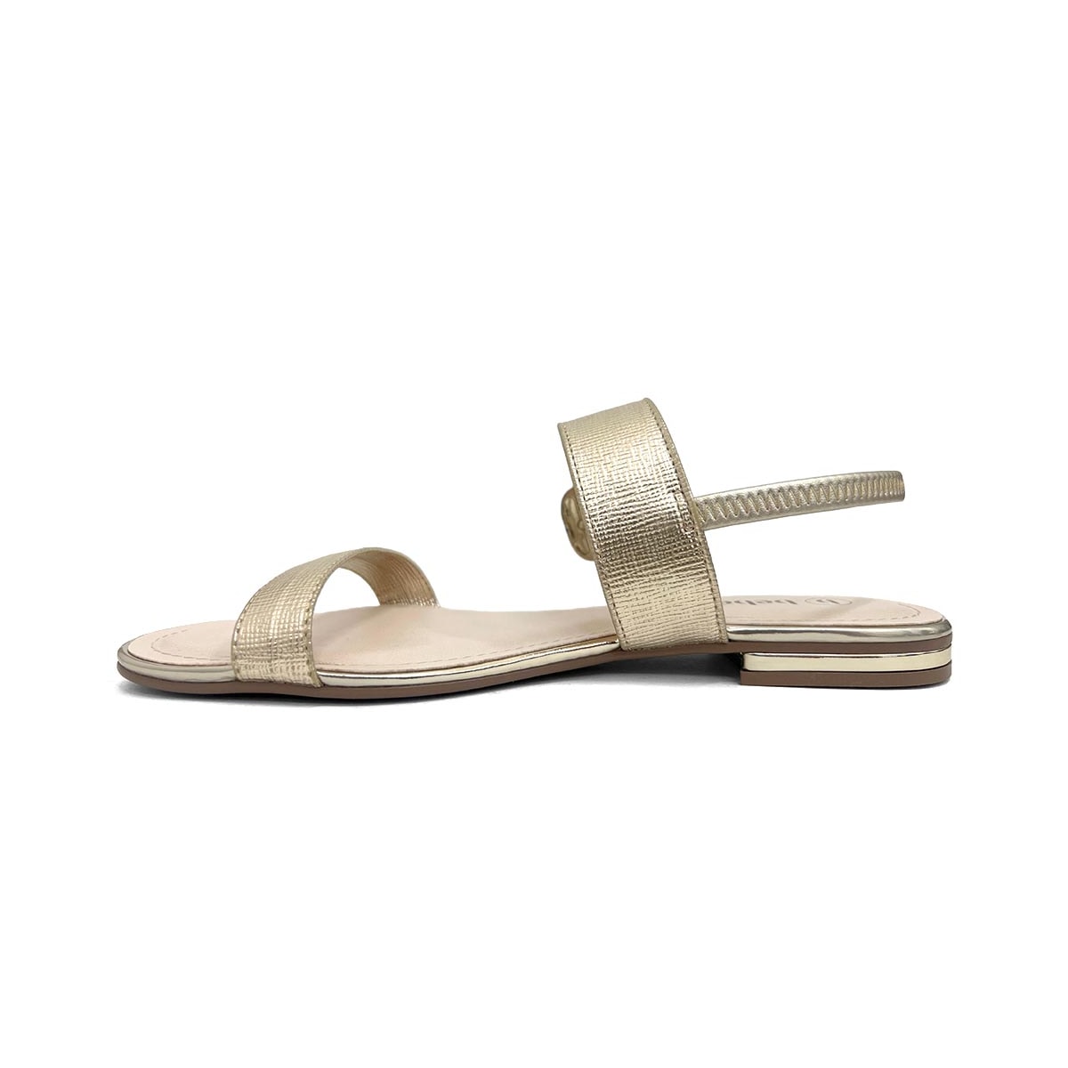 Sandália Bebecê Rasteira T1028-472 Dourado Sandália Bebecê Rasteira T1028-472 Dourado