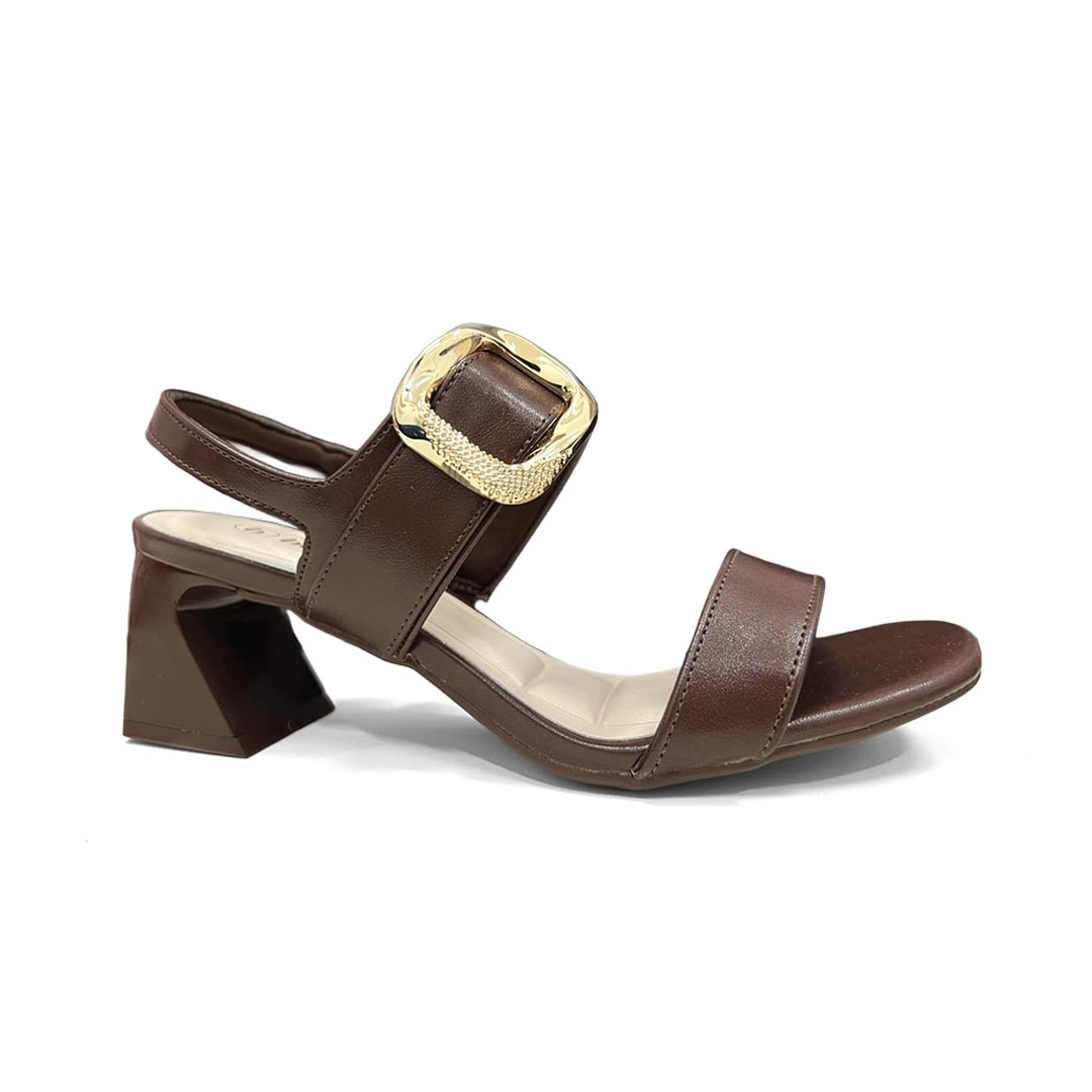 Sandália Bebecê Salto Bloco Baixo T5254-064 Expresso