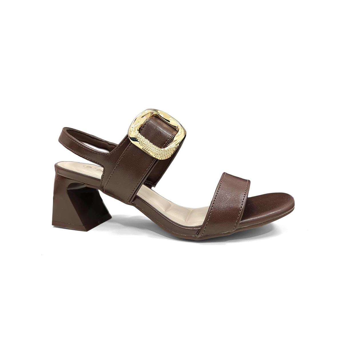 Sandália Bebecê Salto Bloco Baixo T5254-064 Expresso