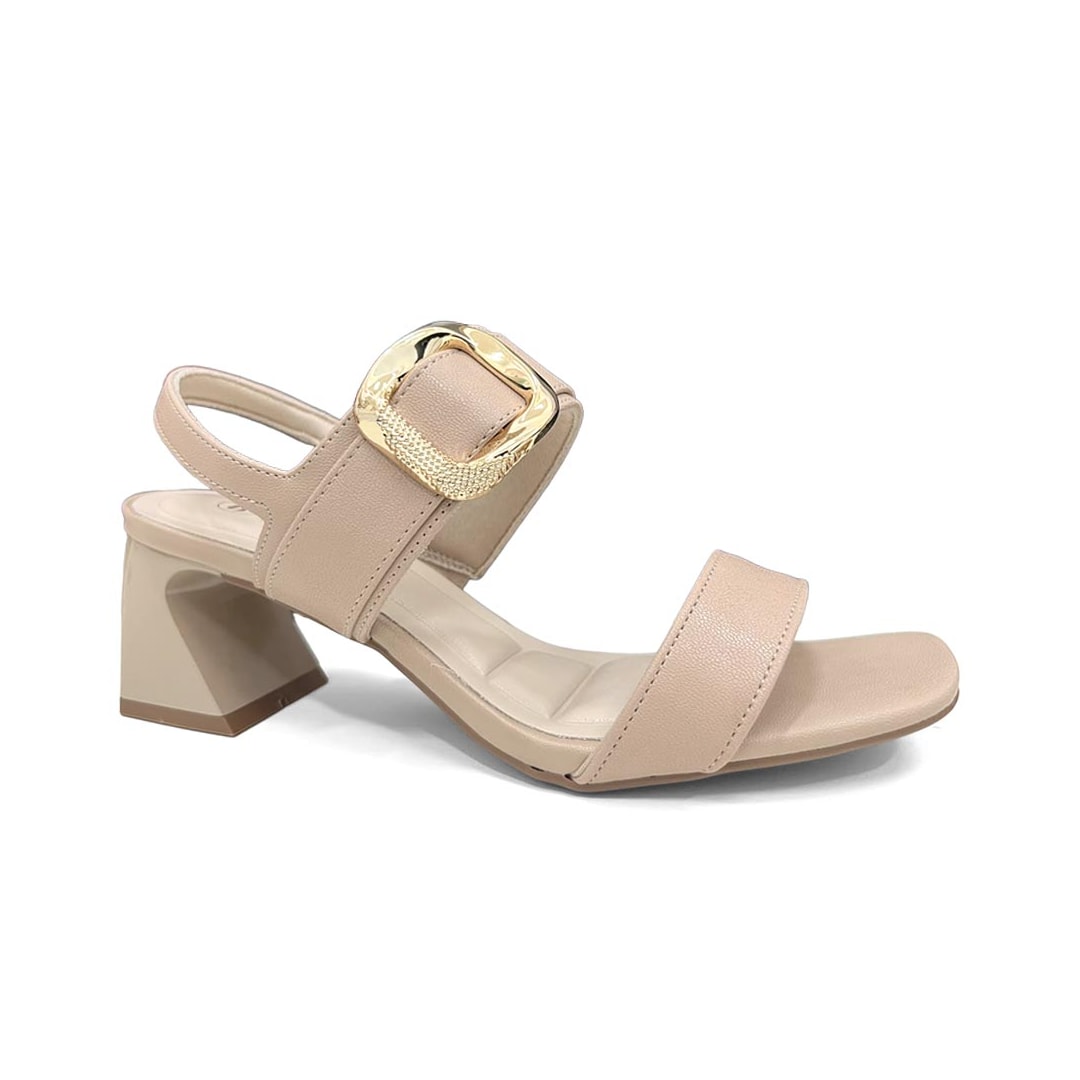 Sandália Bebecê Salto Bloco Baixo T5254-064 Nude Sandália Bebecê Salto Bloco Baixo T5254-064 Nude
