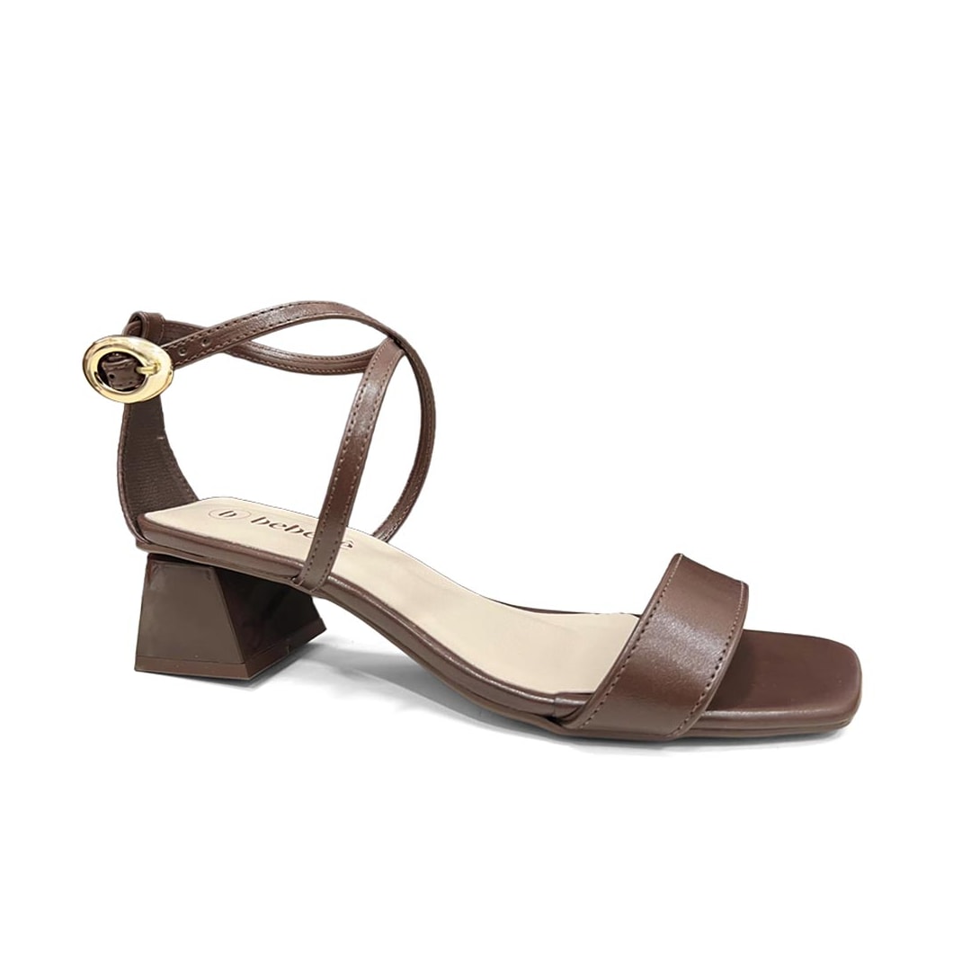 Sandália Bebecê Salto Bloco Baixo T5264-164 Expresso