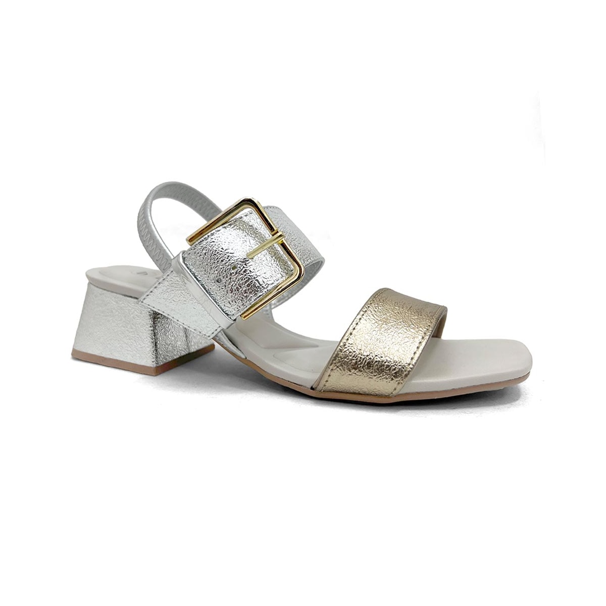 Sandália Bebecê Salto Bloco T5267-408 Dourado Sandália Bebecê Salto Bloco T5267-408 Dourado