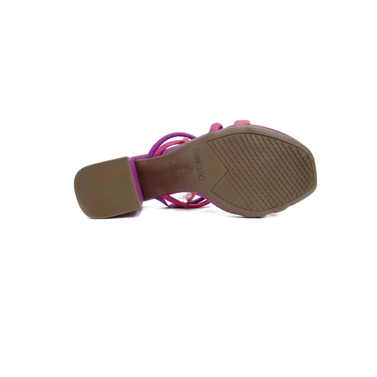 Sandália Beira Rio Com Amarração 8436.214 Coral/Pink Sandália Beira Rio Com Amarração 8436.214 Coral/Pink