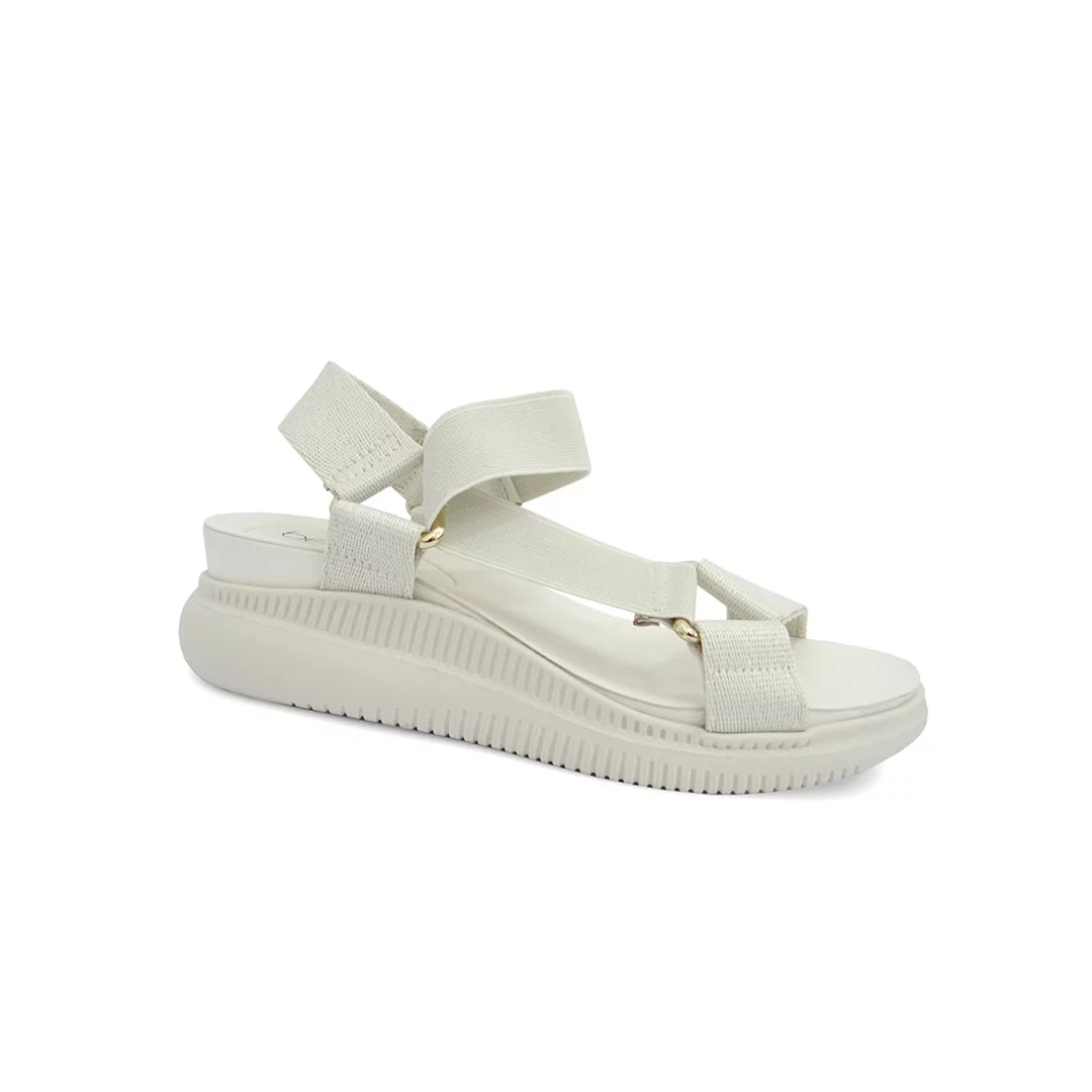 Sandália Beira Rio Feminina Flat Plataforma Ultra Confort 8391.107 Off White Sandália Beira Rio Feminina Flat Plataforma Ultra Confort 8391.107 Off White