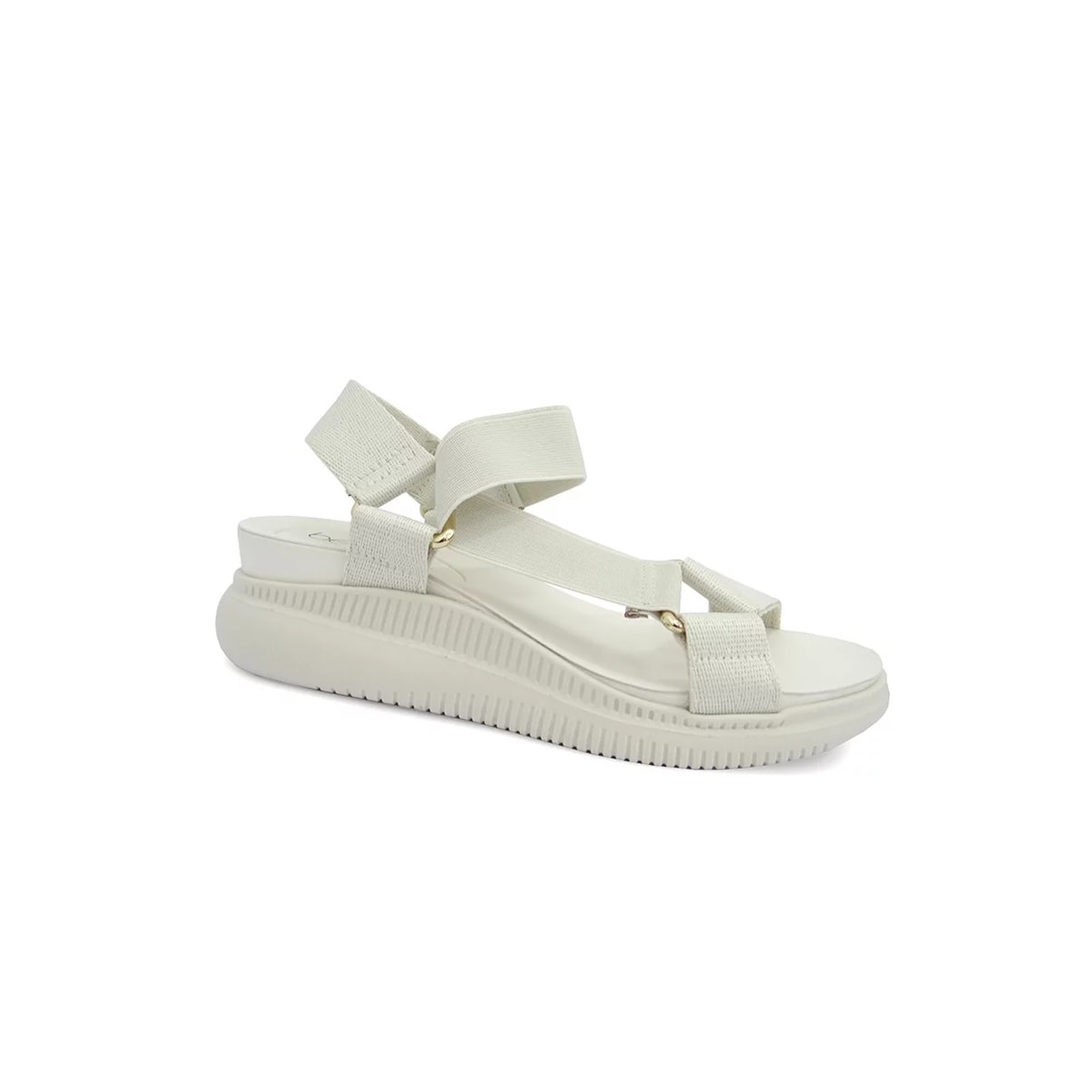 Sandália Beira Rio Feminina Flat Plataforma Ultra Confort 8391.107 Off White Sandália Beira Rio Feminina Flat Plataforma Ultra Confort 8391.107 Off White