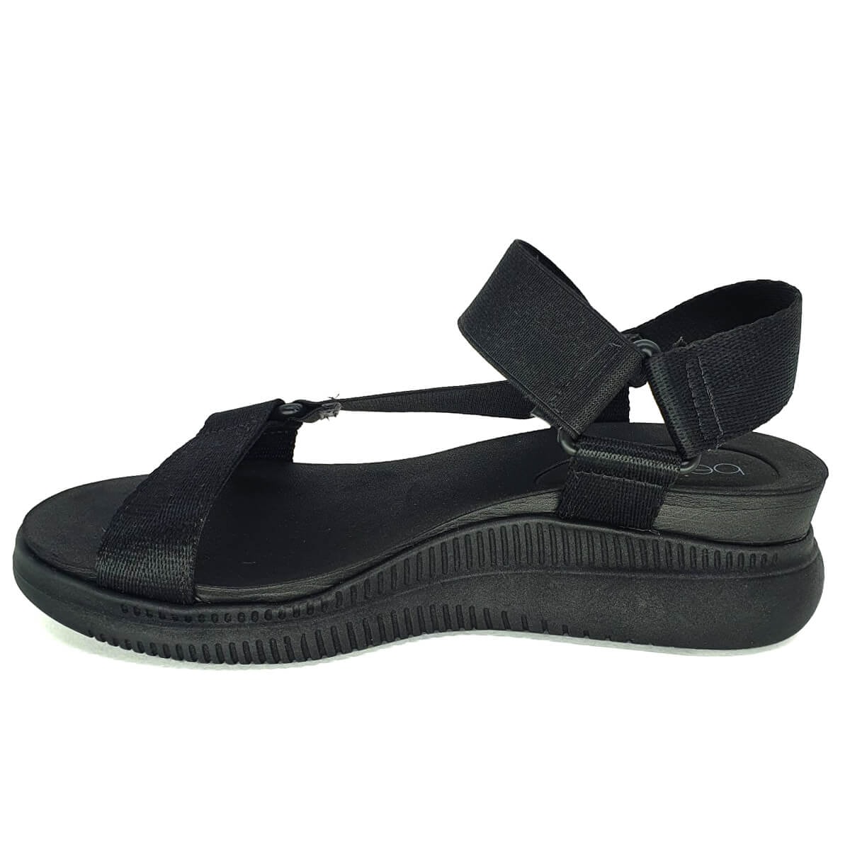 Sandália Beira Rio Feminina Flat Plataforma Ultra Confort 8391.107 Preto Sandália Beira Rio Feminina Flat Plataforma Ultra Confort 8391.107 Preto