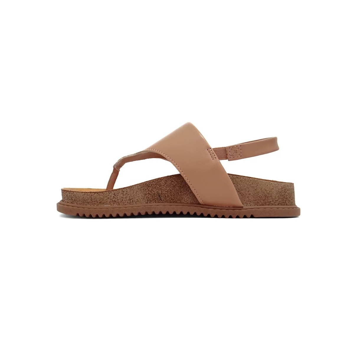 Sandália Beira Rio Flatform Papete 8524.103 Nude Sandália Beira Rio Flatform Papete 8524.103 Nude