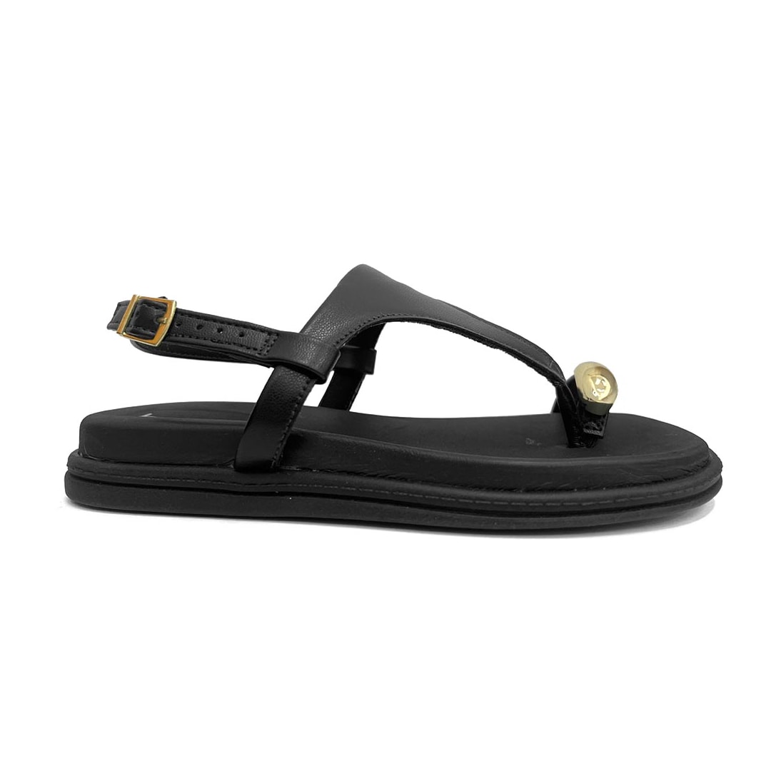 Sandália Beira Rio Papete Birken 8513.099 Preto Sandália Beira Rio Papete Birken 8513.099 Preto
